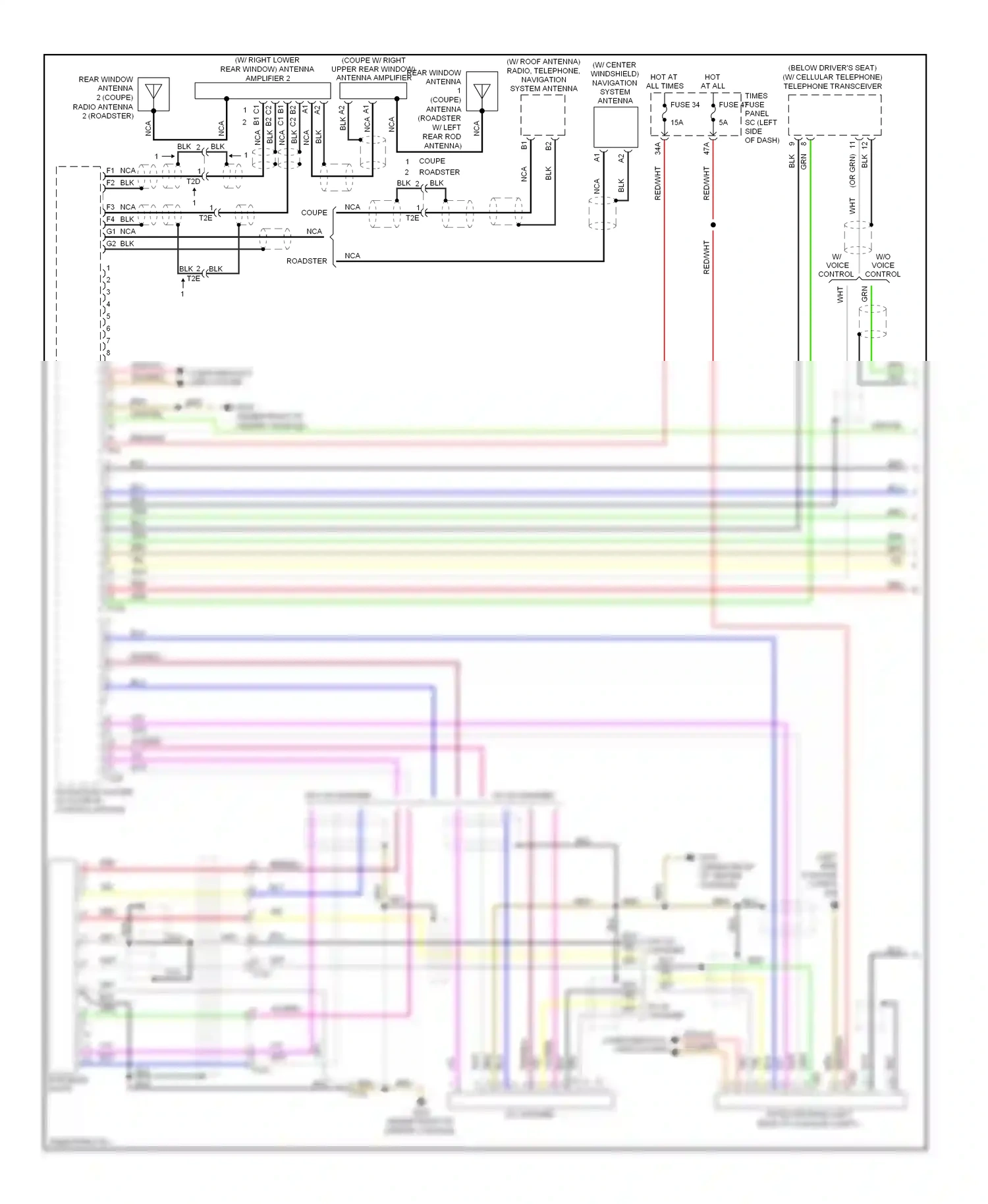 Wiring diagram brn for Audi TT 8J facelift (2010-2014) (47 of 83)