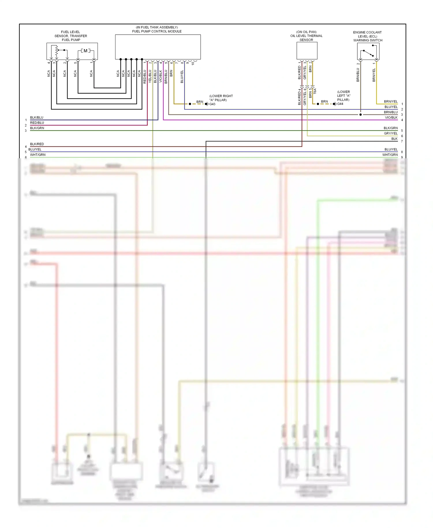 Wiring diagram brn/vio for Audi TT 8J facelift (2010-2014) (17 of 19)