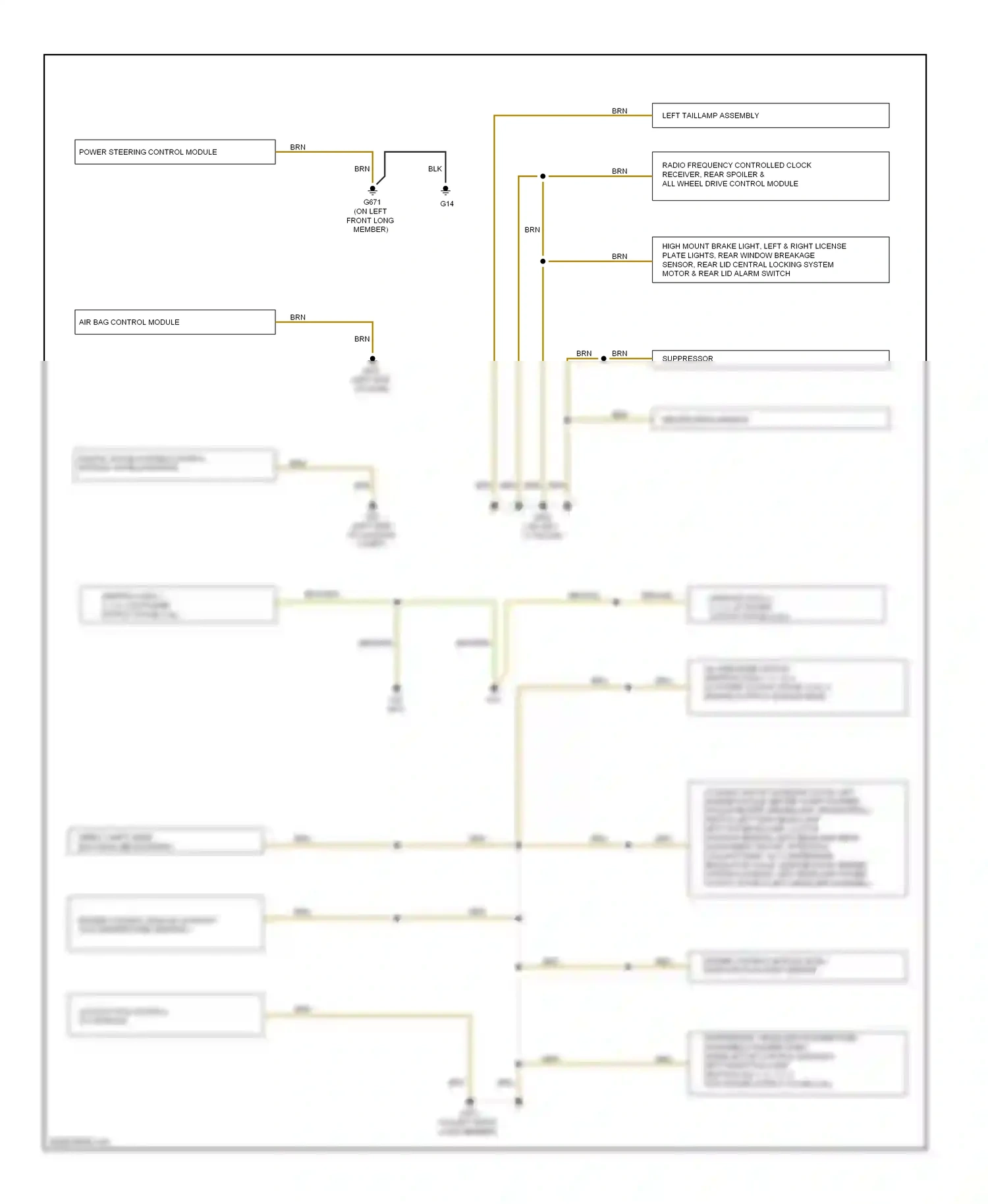 Wiring diagram digital sound system control module, satellite radio for Audi TT 8J facelift (2010-2014) (1 of 1)