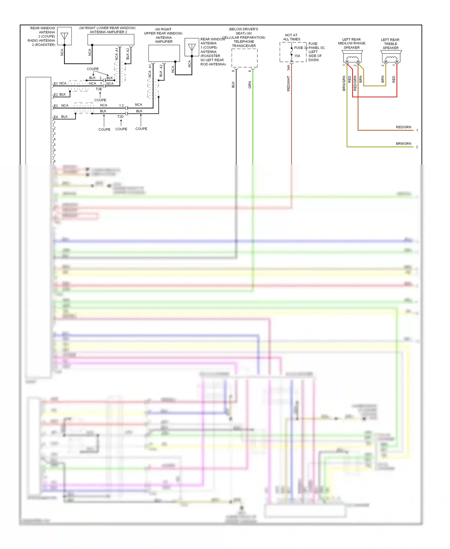 Wiring diagram grn for Audi TT 8J facelift (2010-2014) (34 of 38)