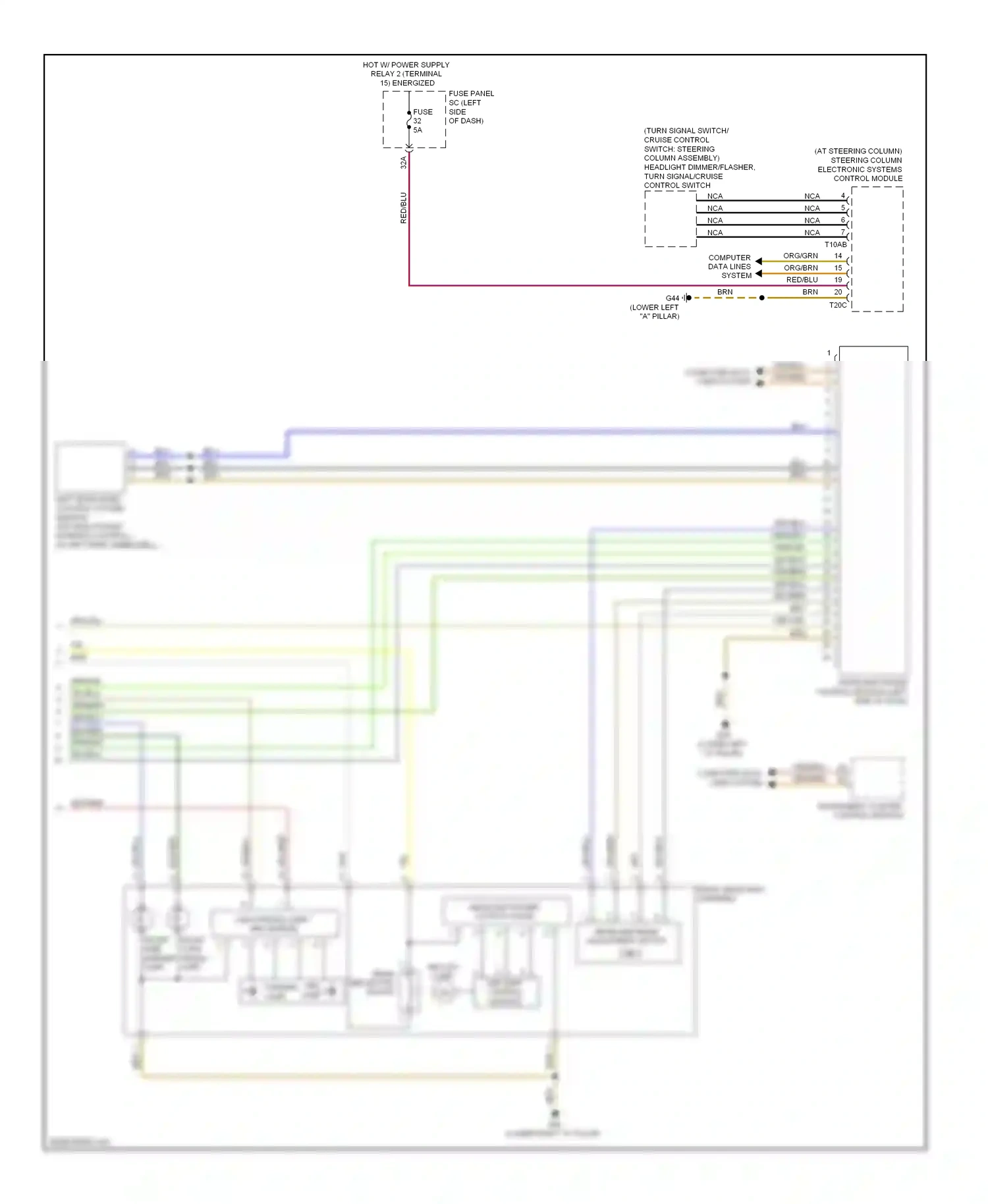 Wiring diagram gry for Audi TT 8J facelift (2010-2014) (14 of 40)