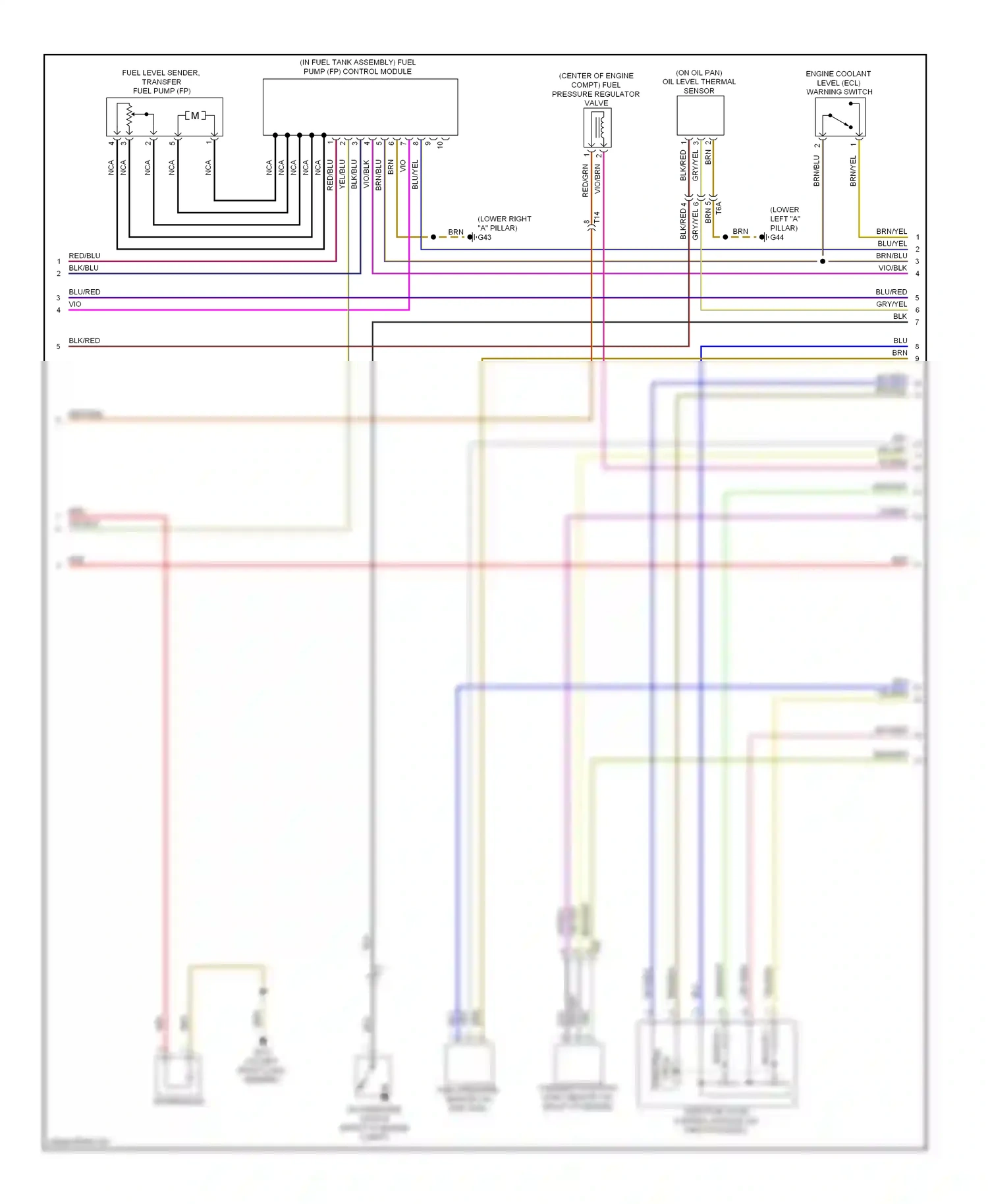 Wiring diagram gry/red for Audi TT 8J facelift (2010-2014) (8 of 14)