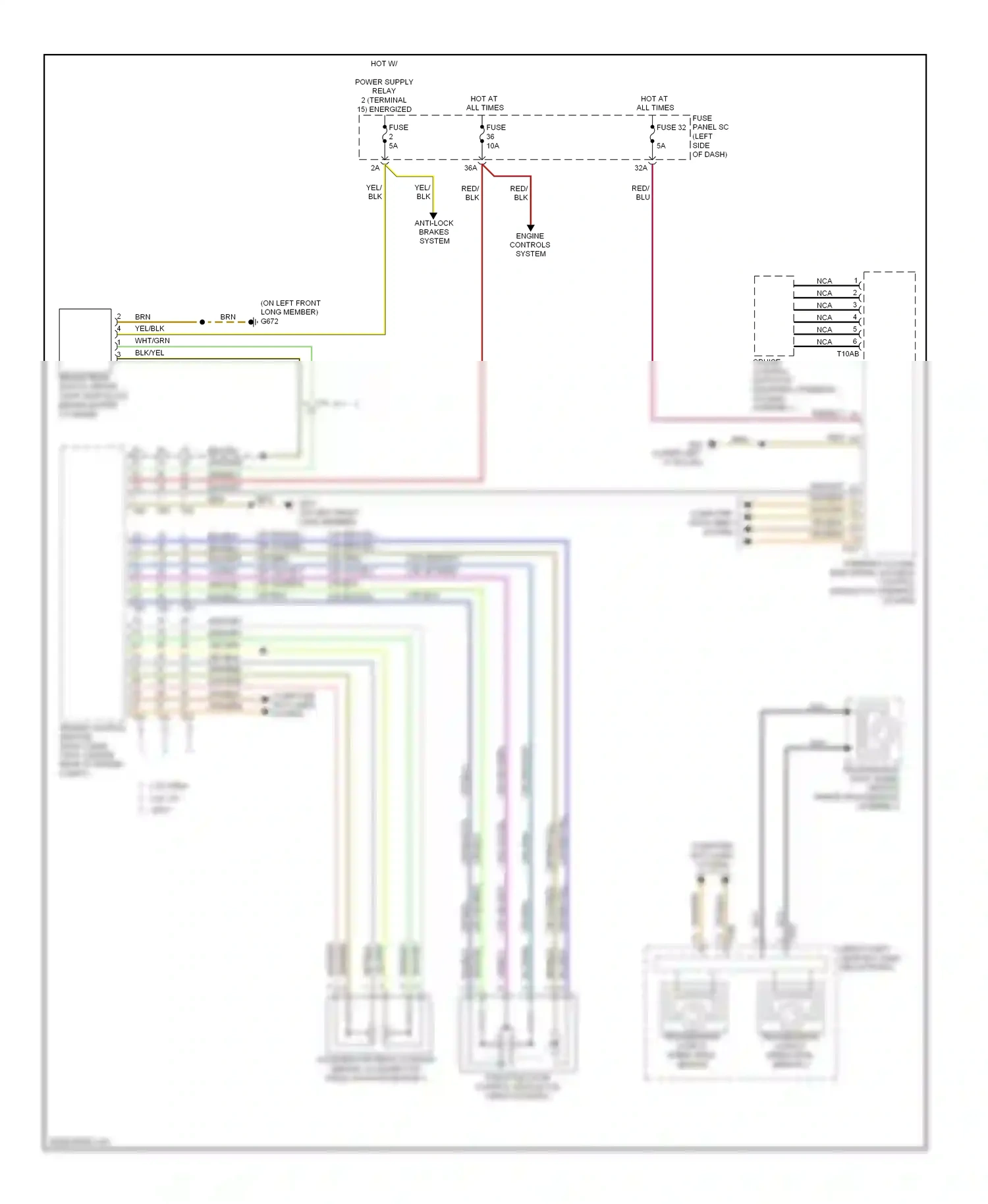 Wiring diagram nca for Audi TT 8J facelift (2010-2014) (4 of 54)