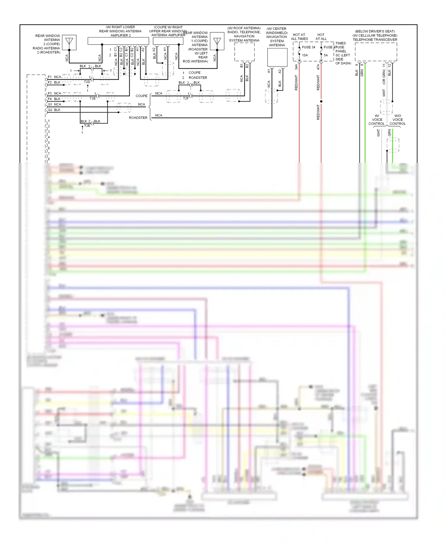 Wiring diagram org/brn for Audi TT 8J facelift (2010-2014) (33 of 57)