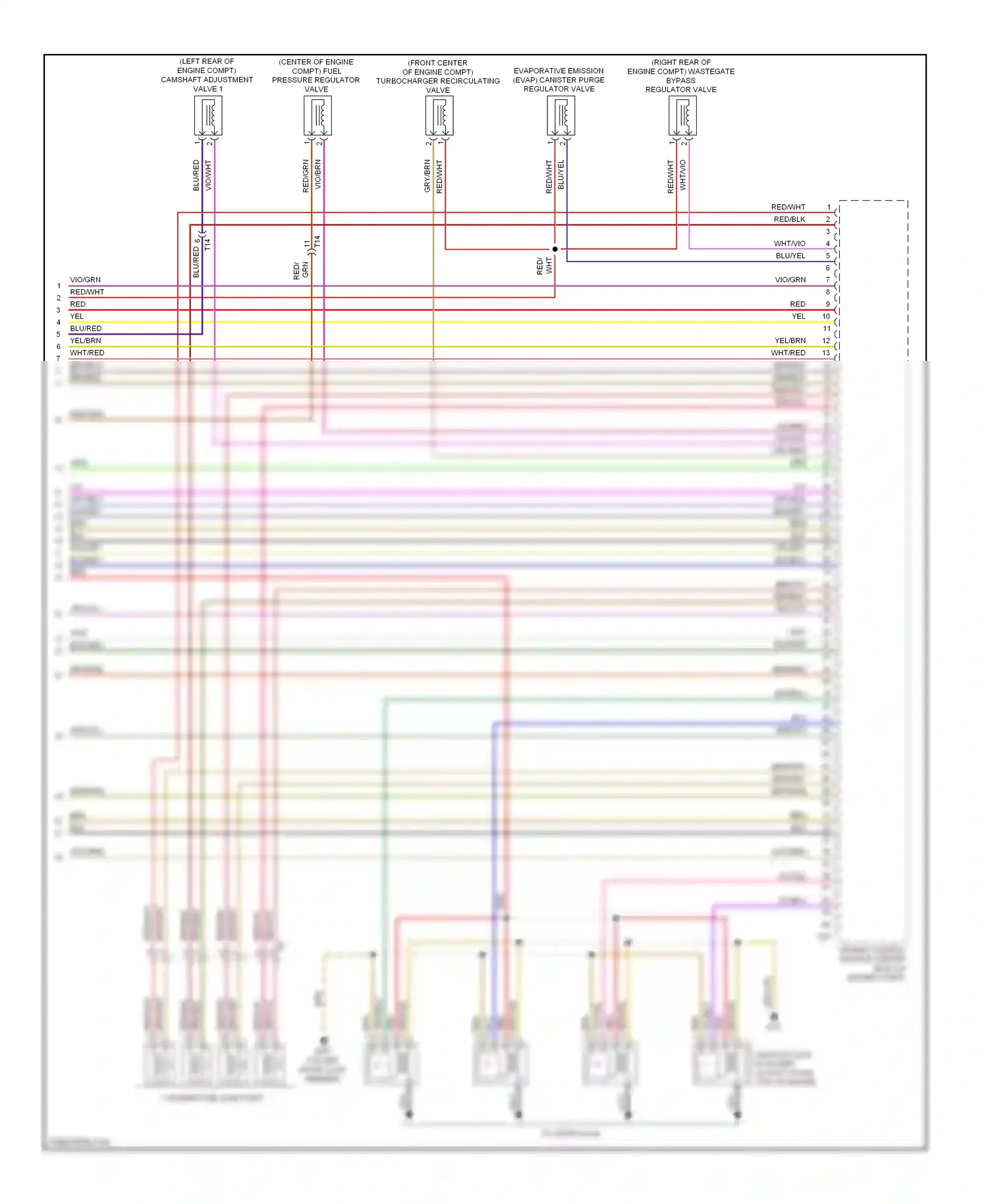Wiring diagram red/blk for Audi TT 8J facelift (2010-2014) (7 of 15)