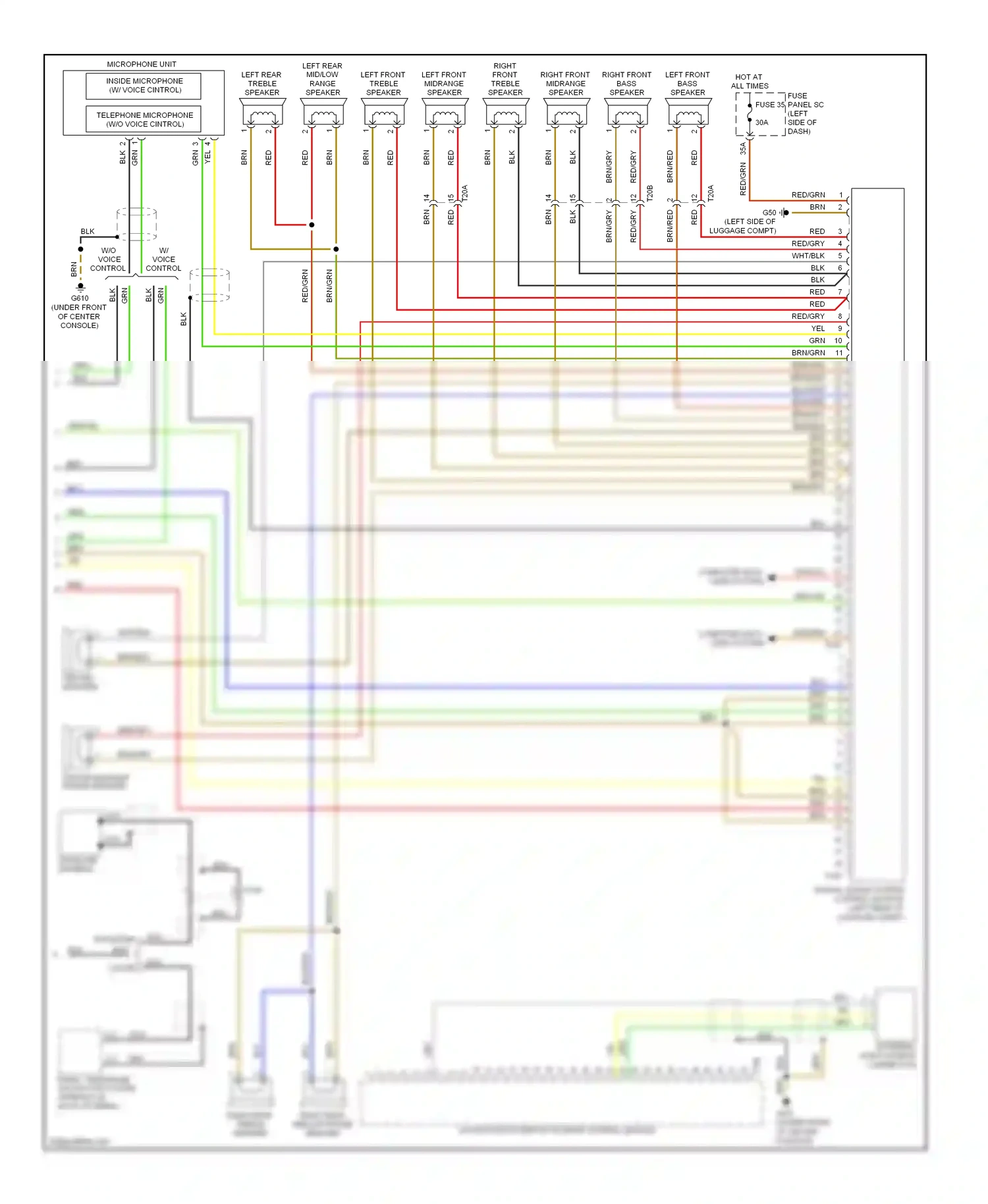 Wiring diagram red/grn for Audi TT 8J facelift (2010-2014) (22 of 46)