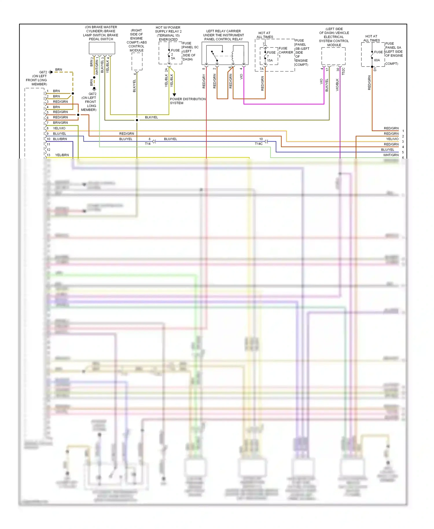 Wiring diagram wht/red for Audi TT 8J facelift (2010-2014) (10 of 12)