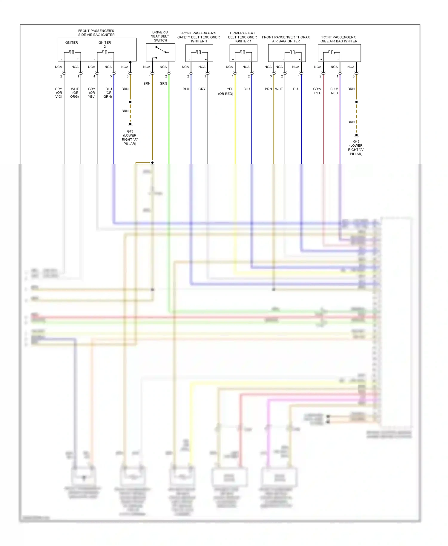 Wiring diagram yel/vio for Audi TT 8J facelift (2010-2014) (3 of 9)