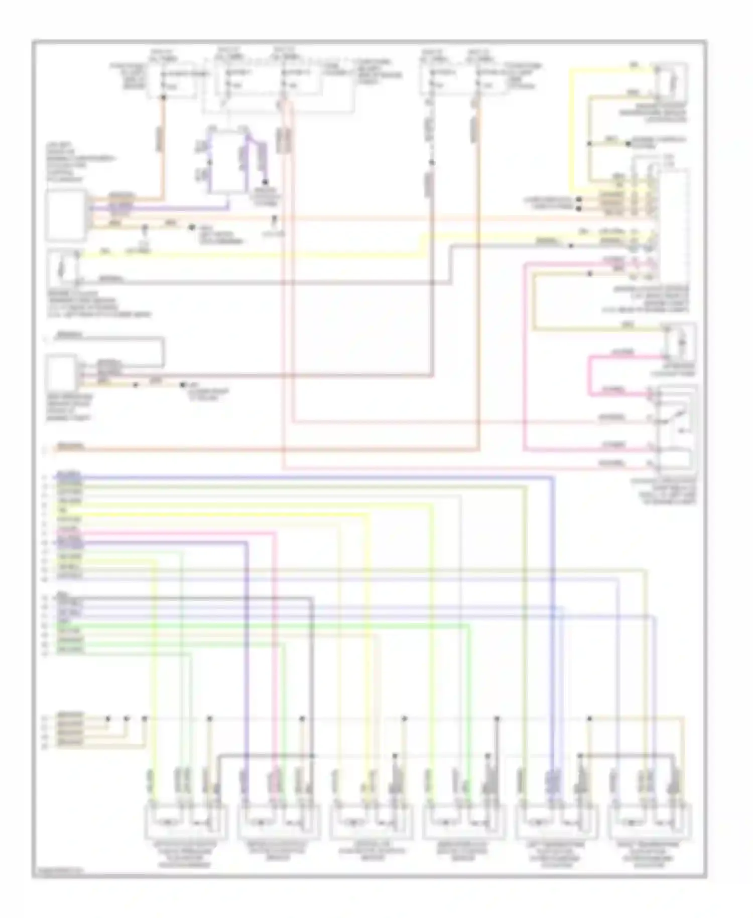 TT Audi 8J (2006-2010): Automatic a/c circuit (2 of 2)