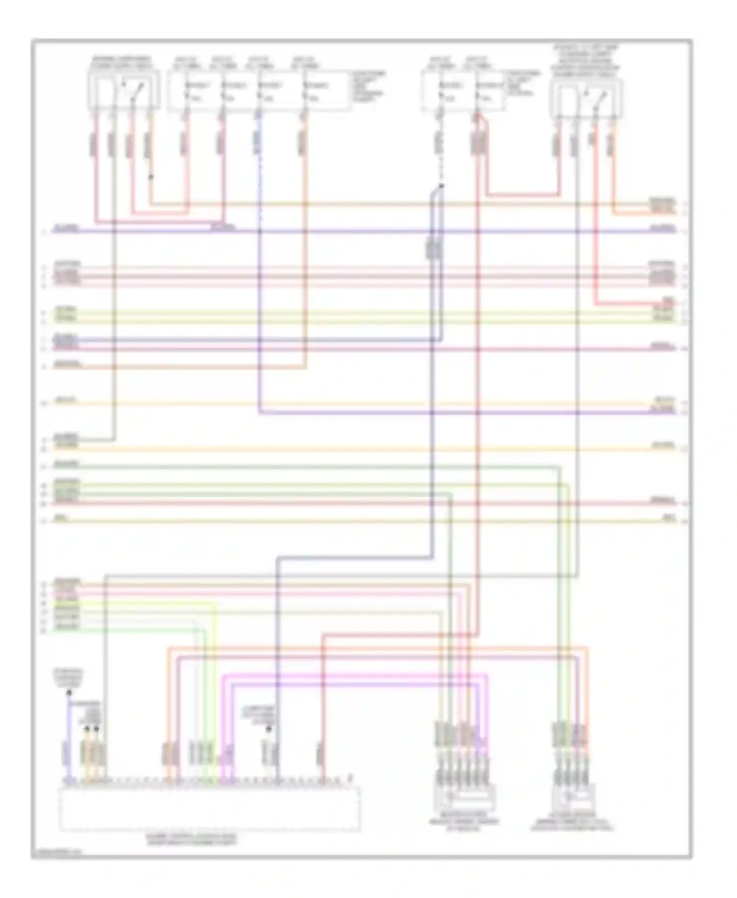 TT Audi 8J (2006-2010): Wiring diagram engine performance 2.0l turbo (3 of 6)