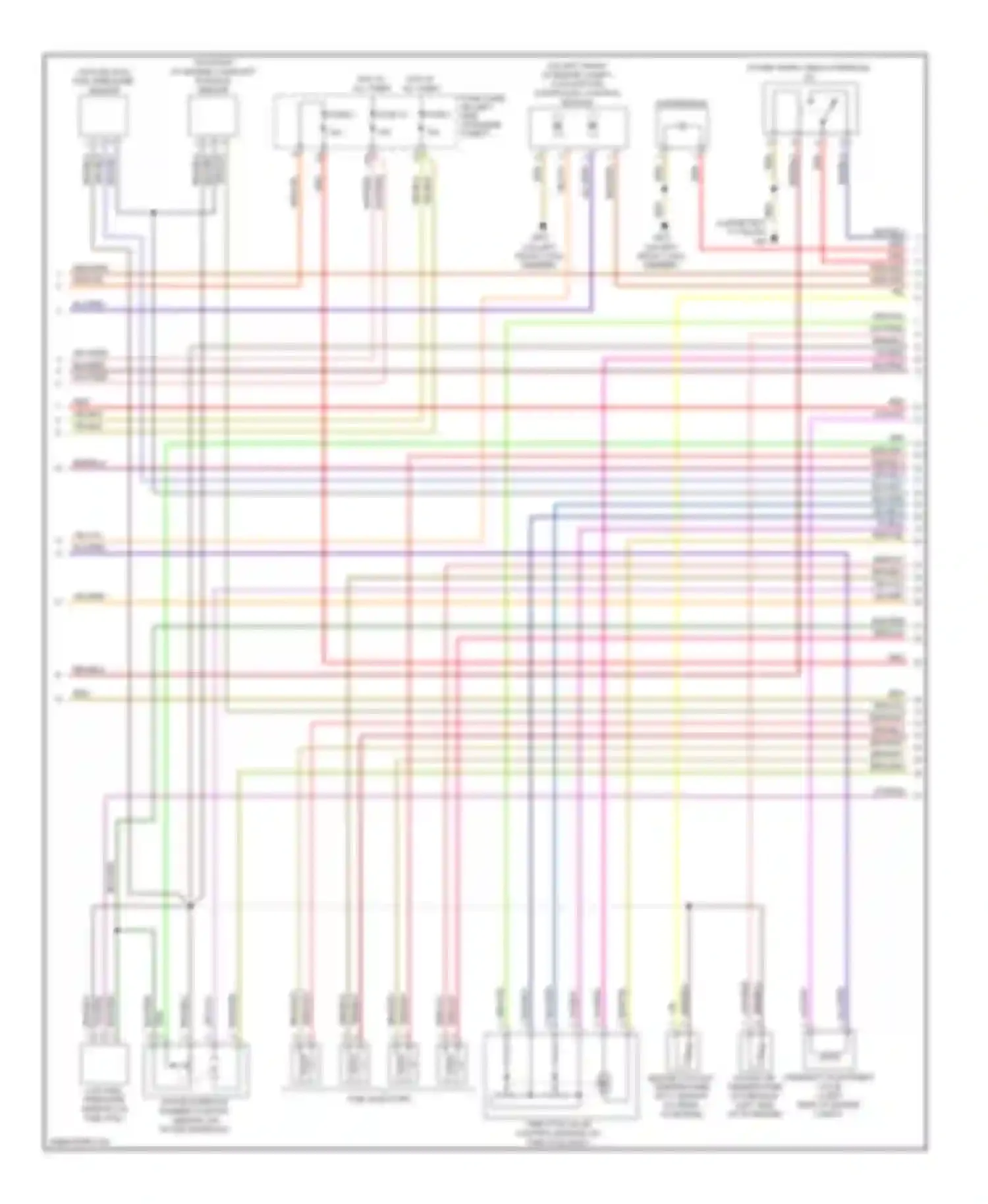 TT Audi 8J (2006-2010): Wiring diagram engine performance 2.0l turbo (4 of 6)
