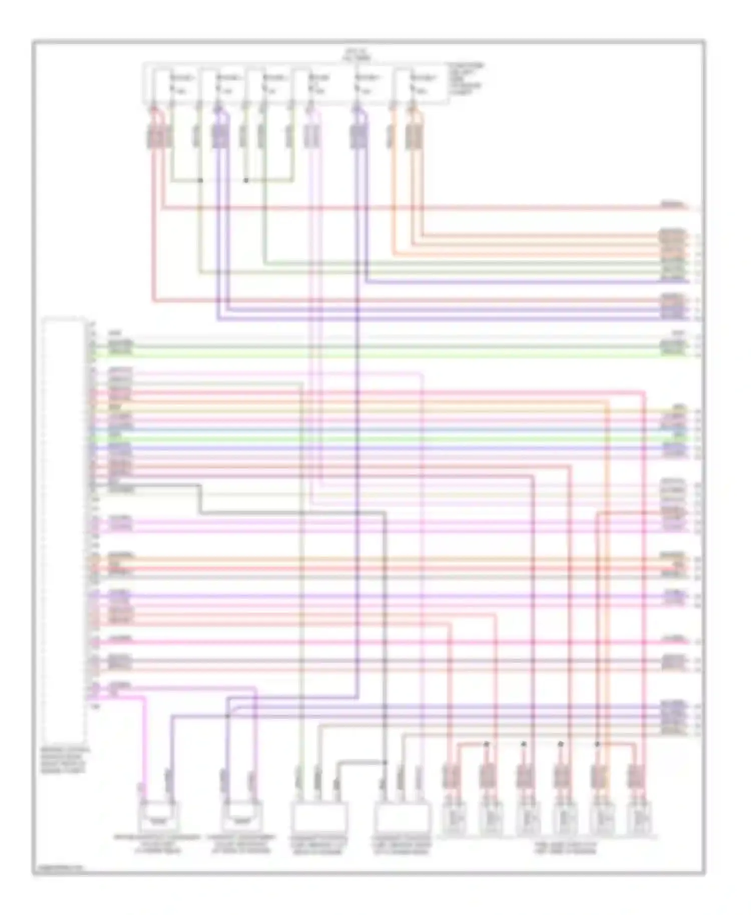 TT Audi 8J (2006-2010): Wiring diagram engine performance 3.2l (1 of 7)