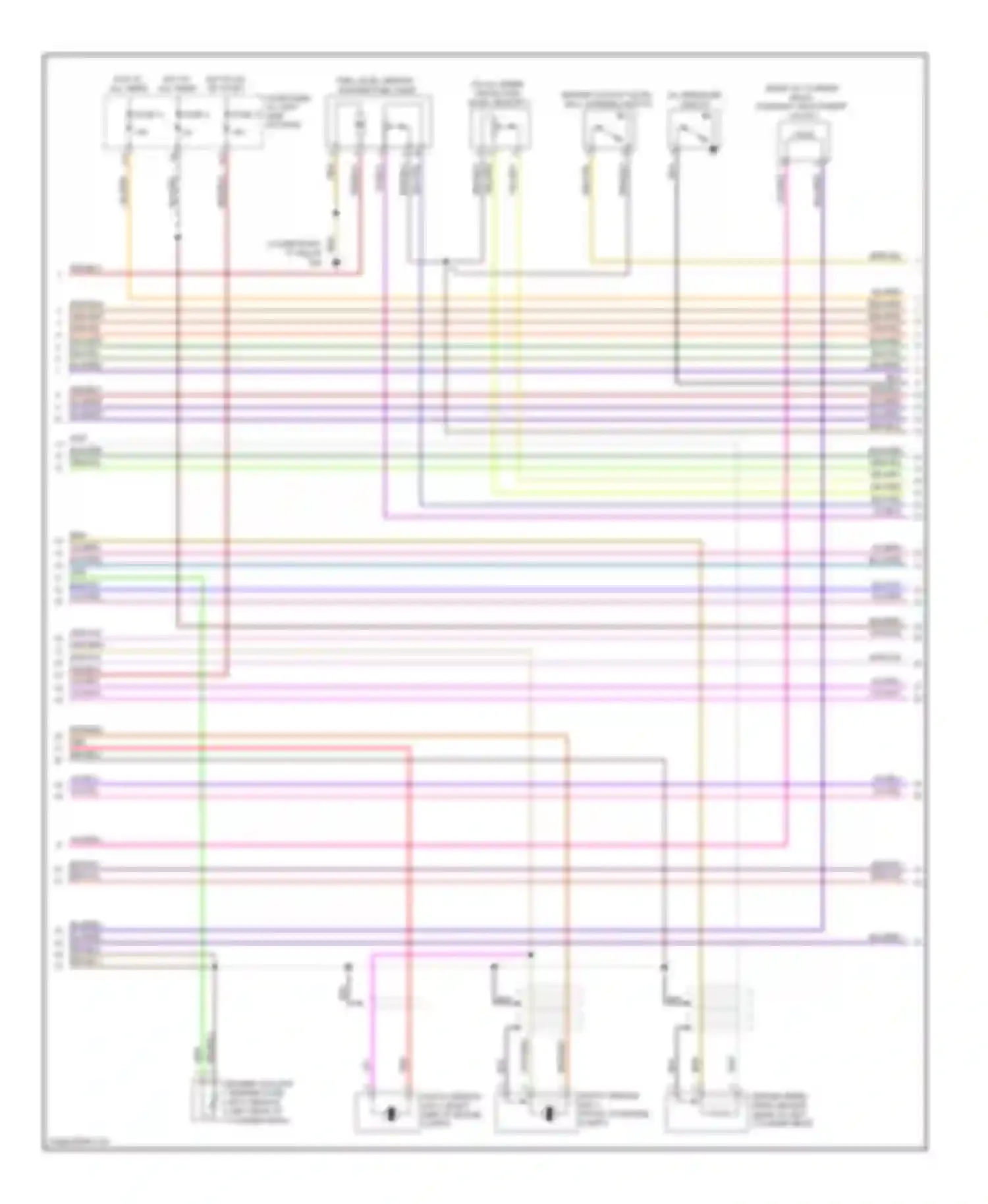 TT Audi 8J (2006-2010): Wiring diagram engine performance 3.2l (2 of 7)