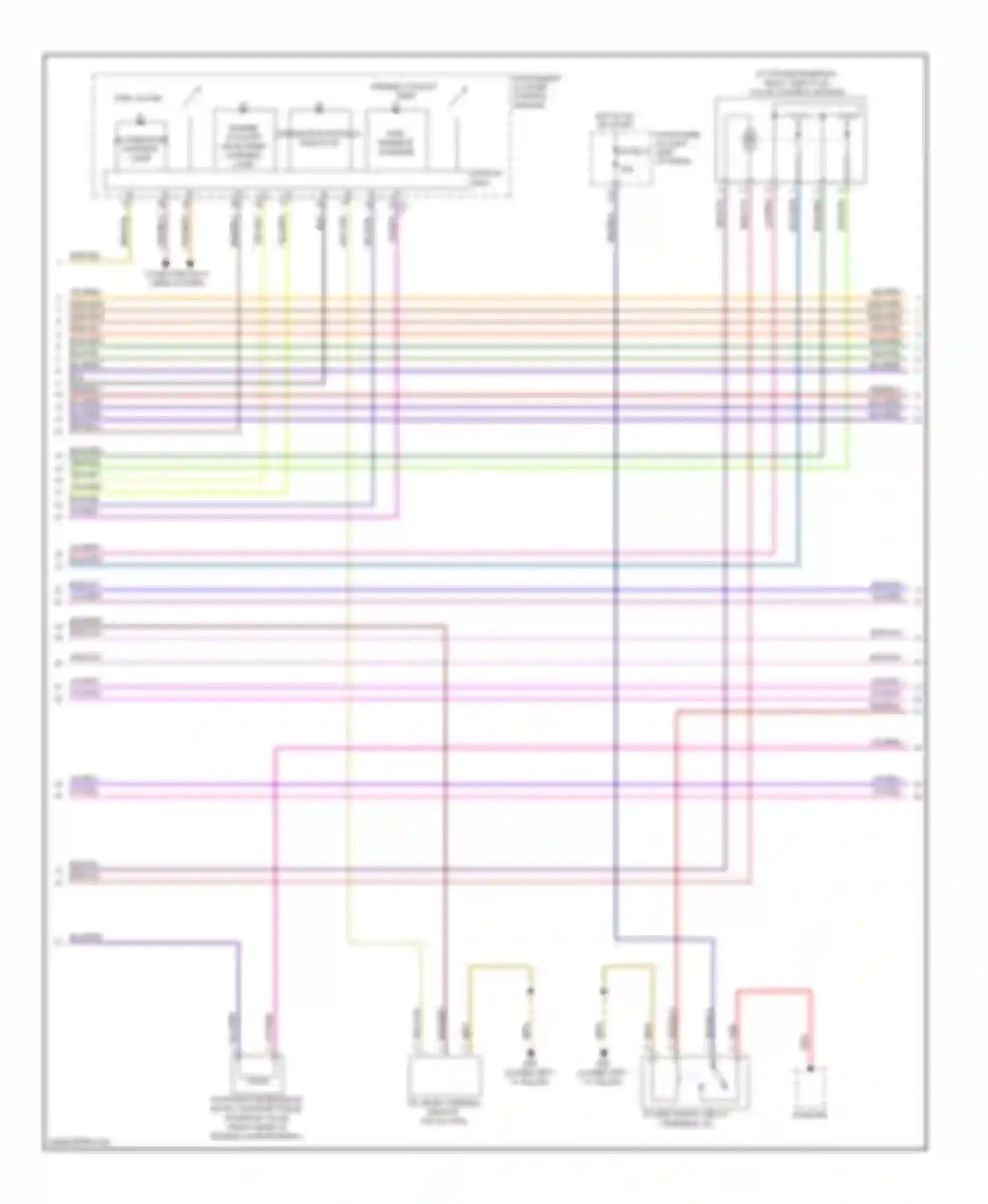 TT Audi 8J (2006-2010): Wiring diagram engine performance 3.2l (3 of 7)