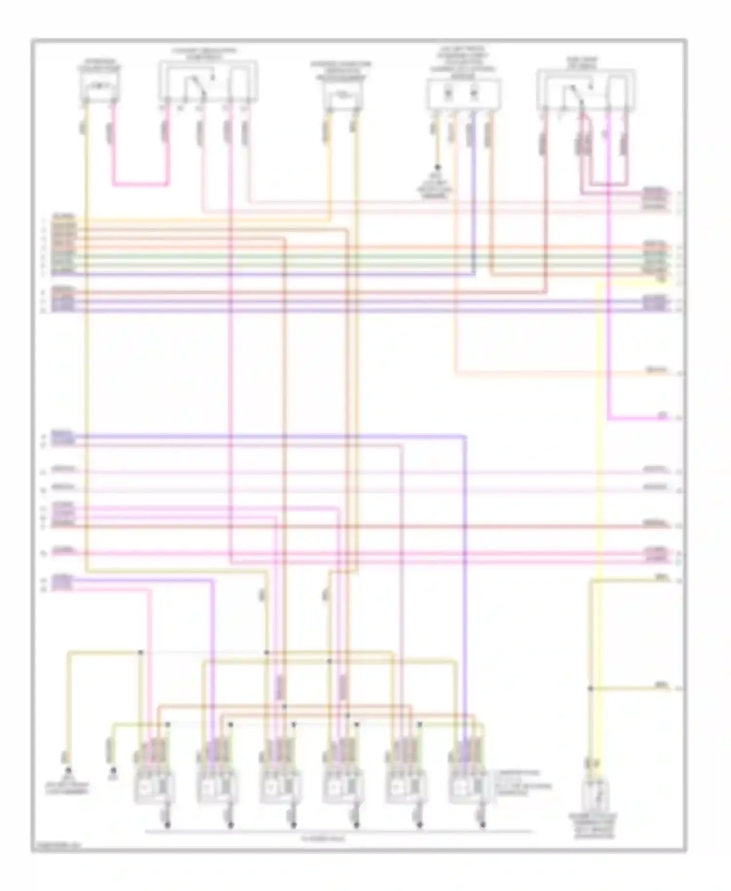 TT Audi 8J (2006-2010): Wiring diagram engine performance 3.2l (4 of 7)