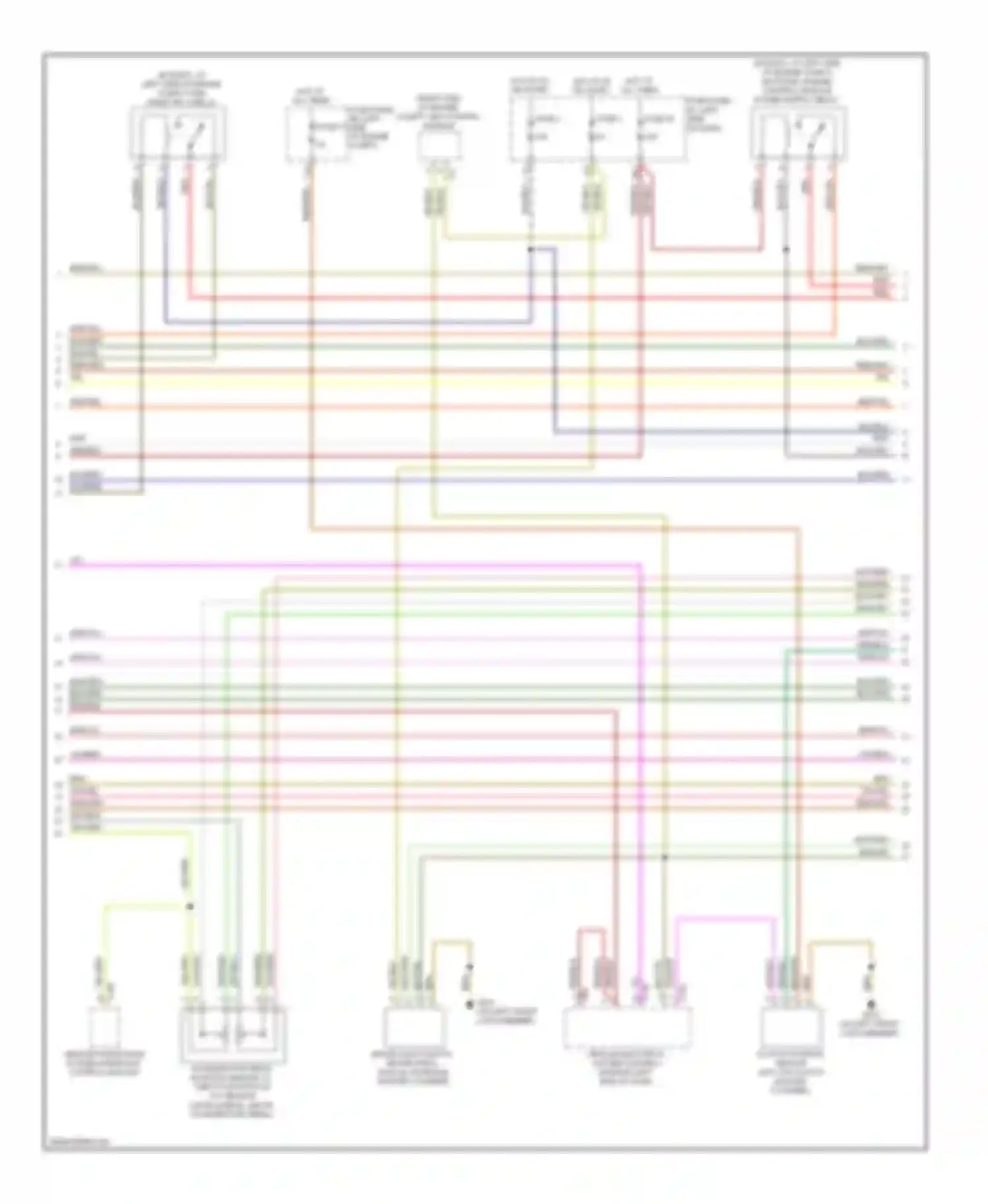 TT Audi 8J (2006-2010): Wiring diagram engine performance 3.2l (6 of 7)