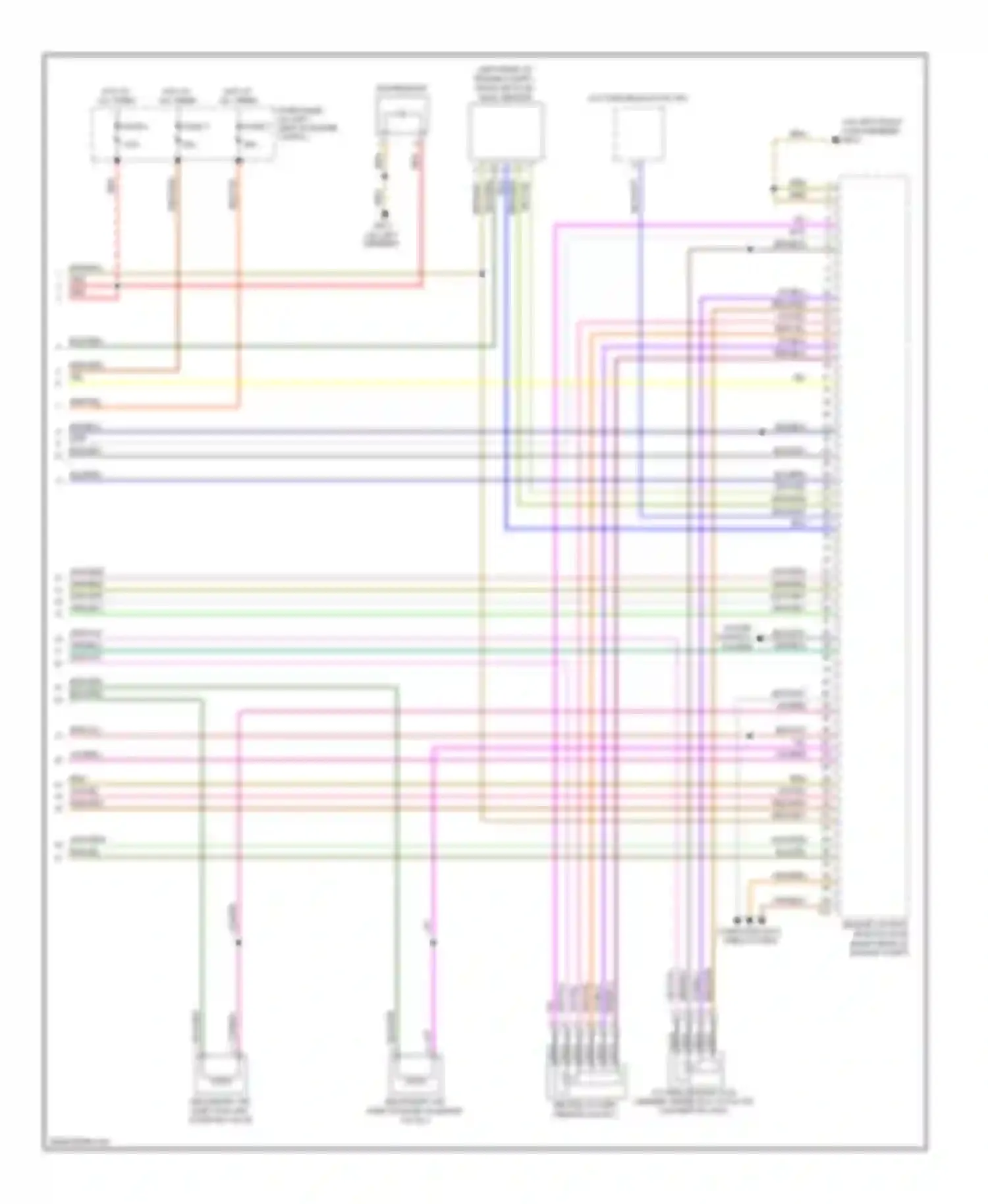 TT Audi 8J (2006-2010): Wiring diagram engine performance 3.2l (7 of 7)