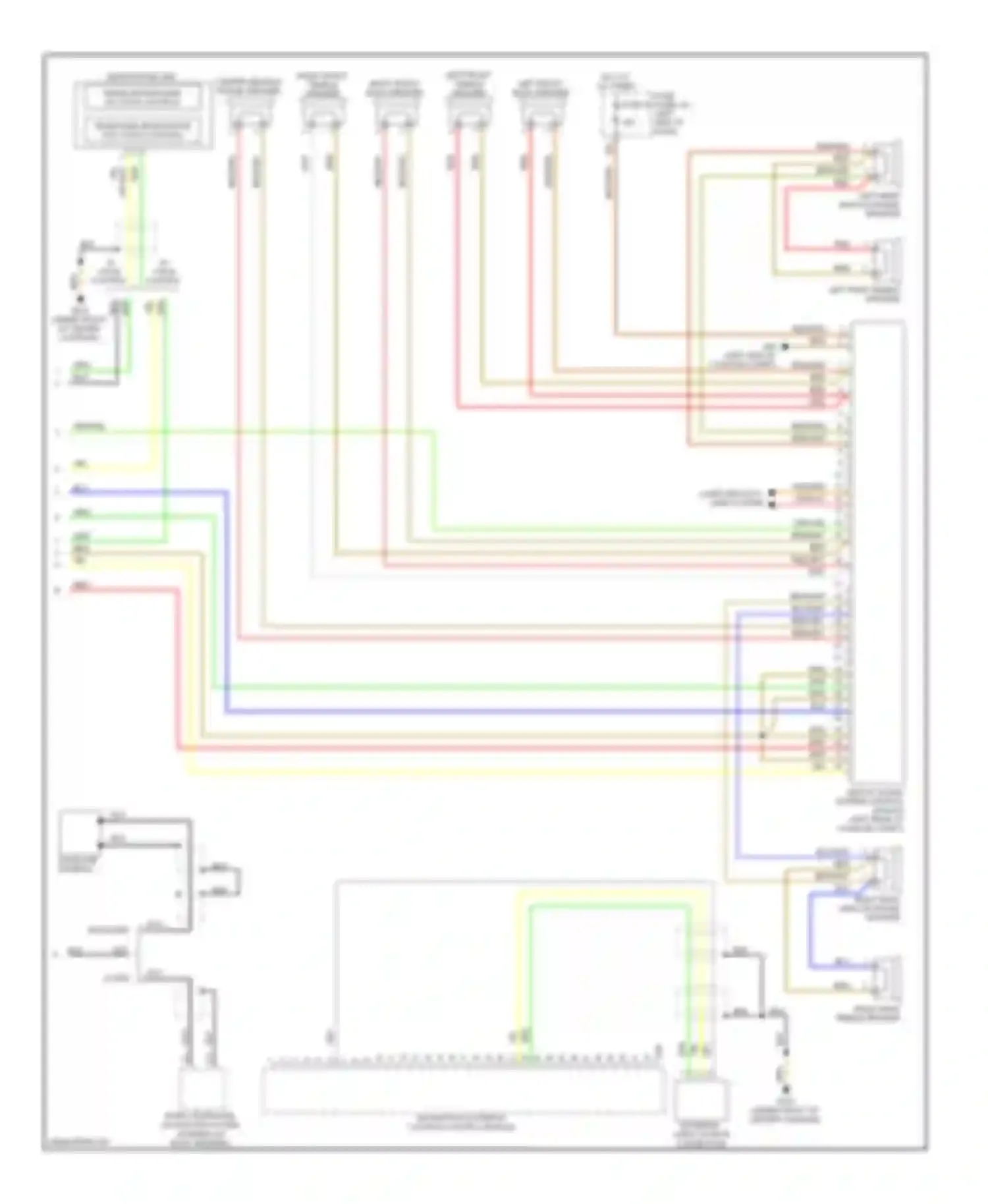 TT Audi 8J (2006-2010): Navigation circuit, without bose (2 of 2)