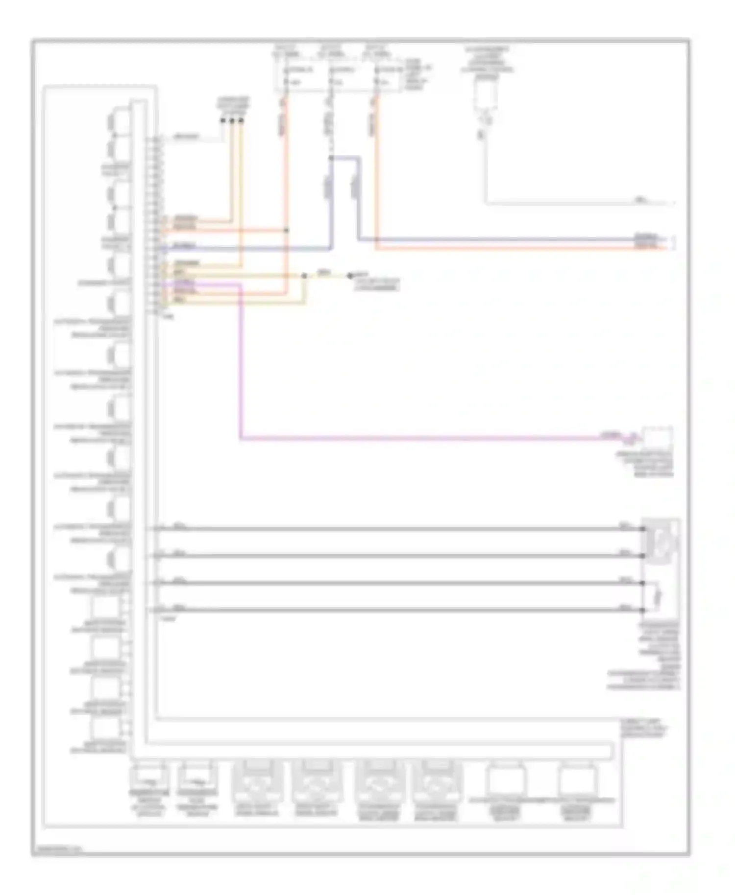 TT Audi 8J (2006-2010): A/t circuit (1 of 2)