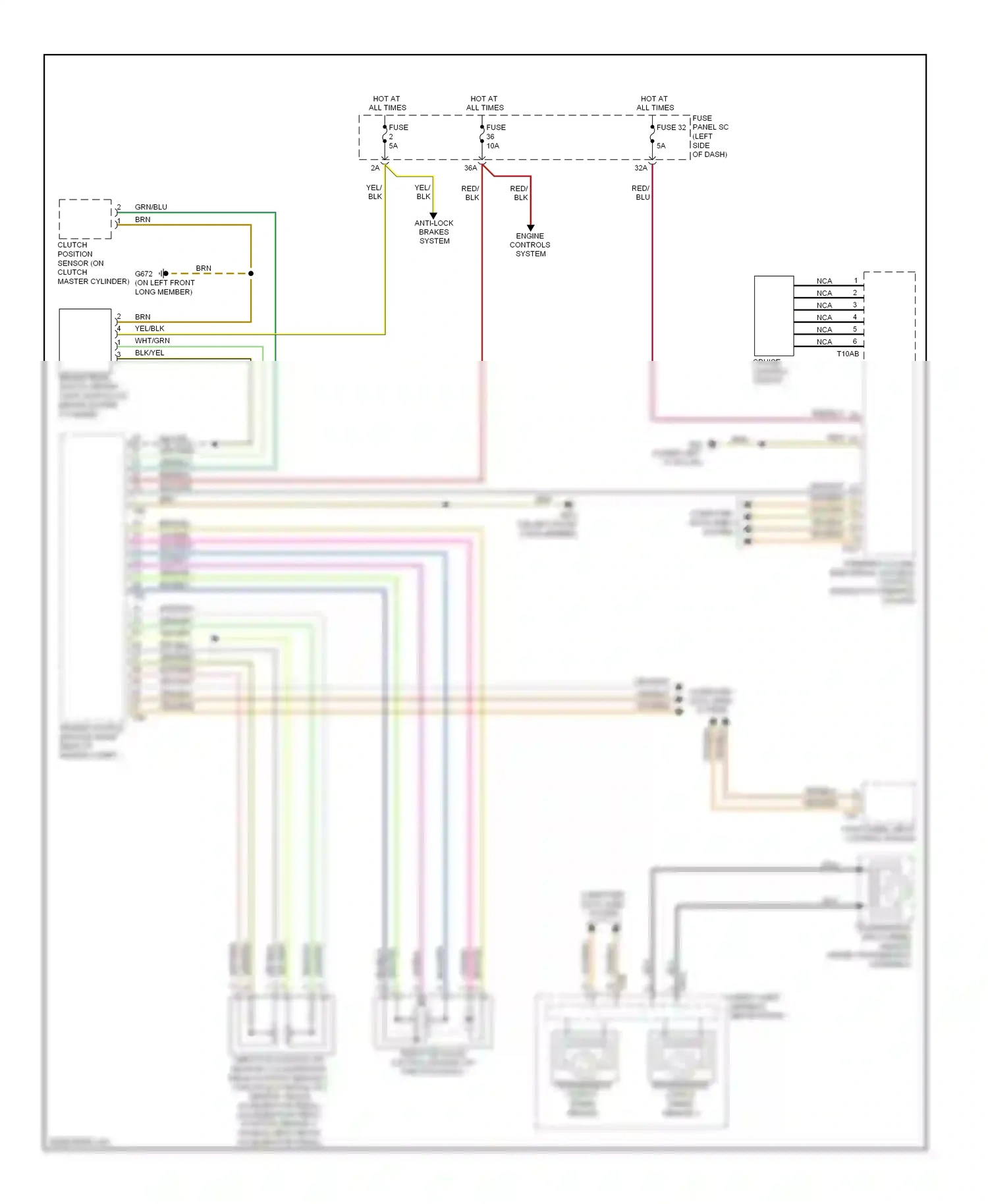 Wiring diagram blk/wht for Audi TT 8J (2006-2010) (1 of 16)