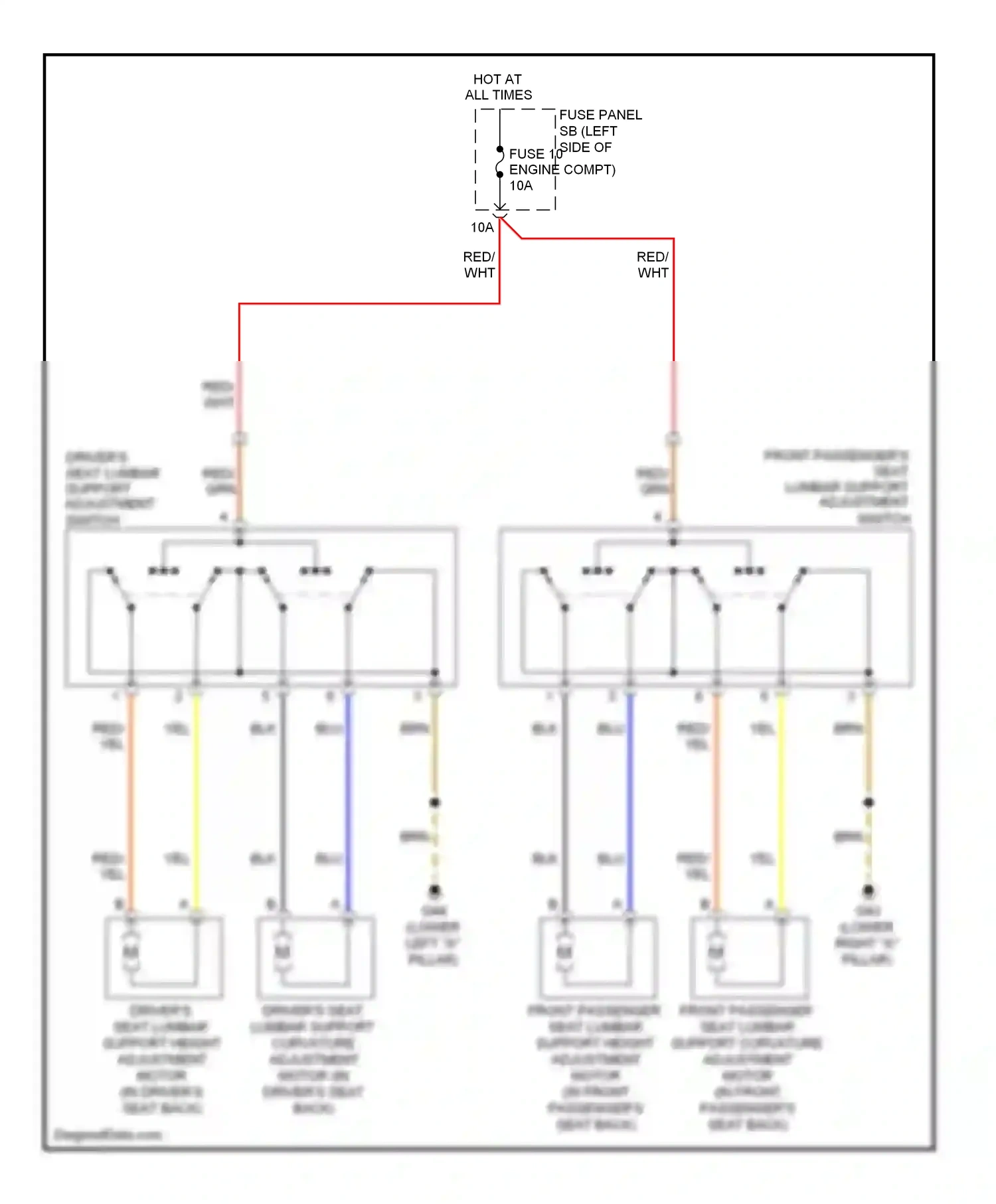 Wiring diagram blu for Audi TT 8J (2006-2010) (31 of 47)