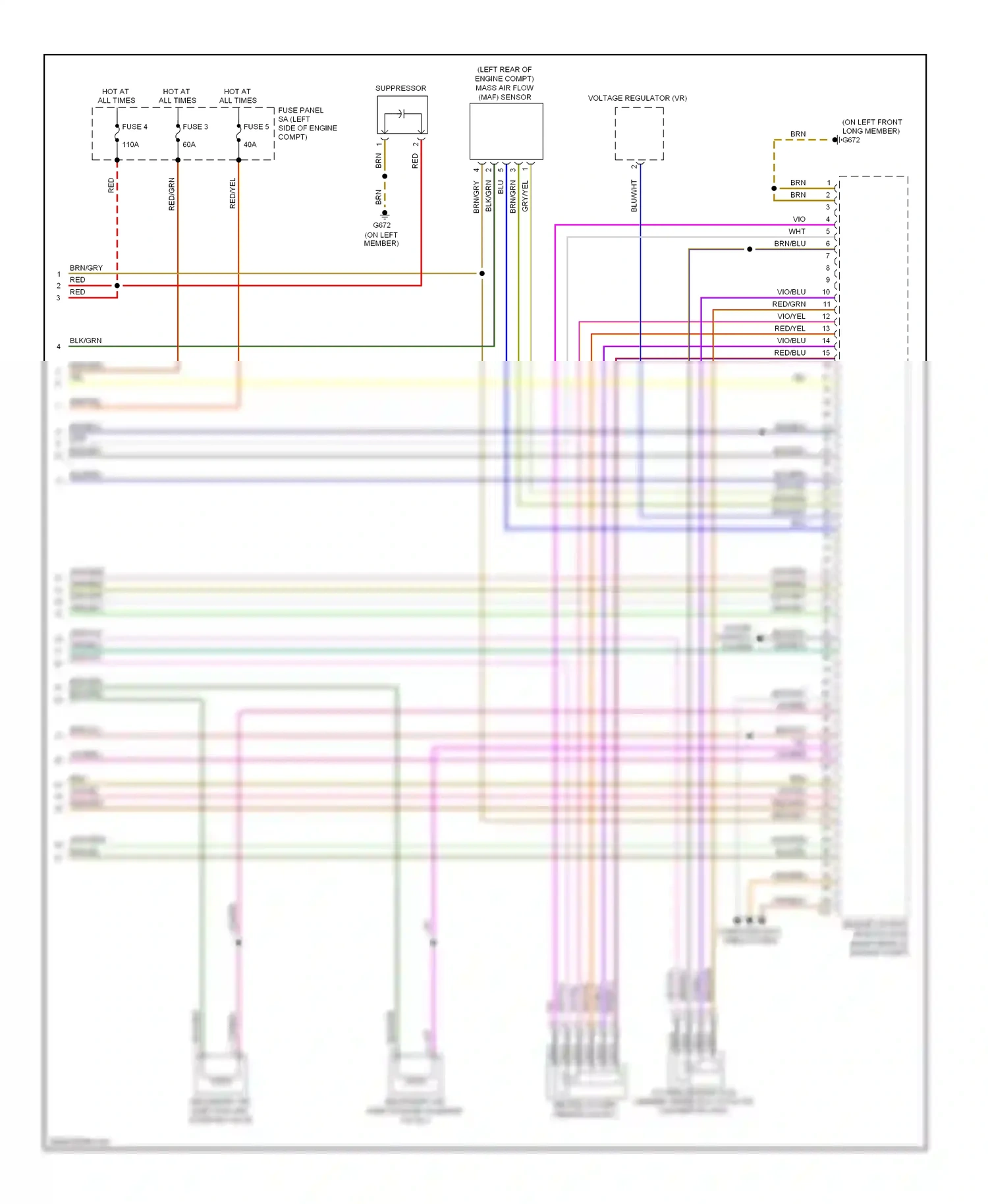 Wiring diagram blu for Audi TT 8J (2006-2010) (20 of 47)