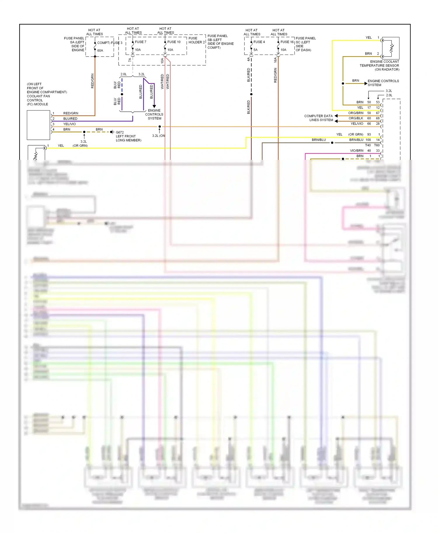 Wiring diagram brn for Audi TT 8J (2006-2010) (6 of 79)