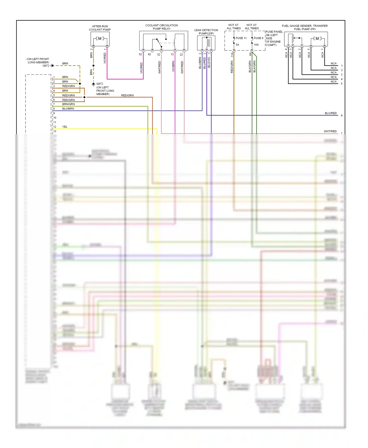 Wiring diagram electronic power steering system for Audi TT 8J (2006-2010) (1 of 1)