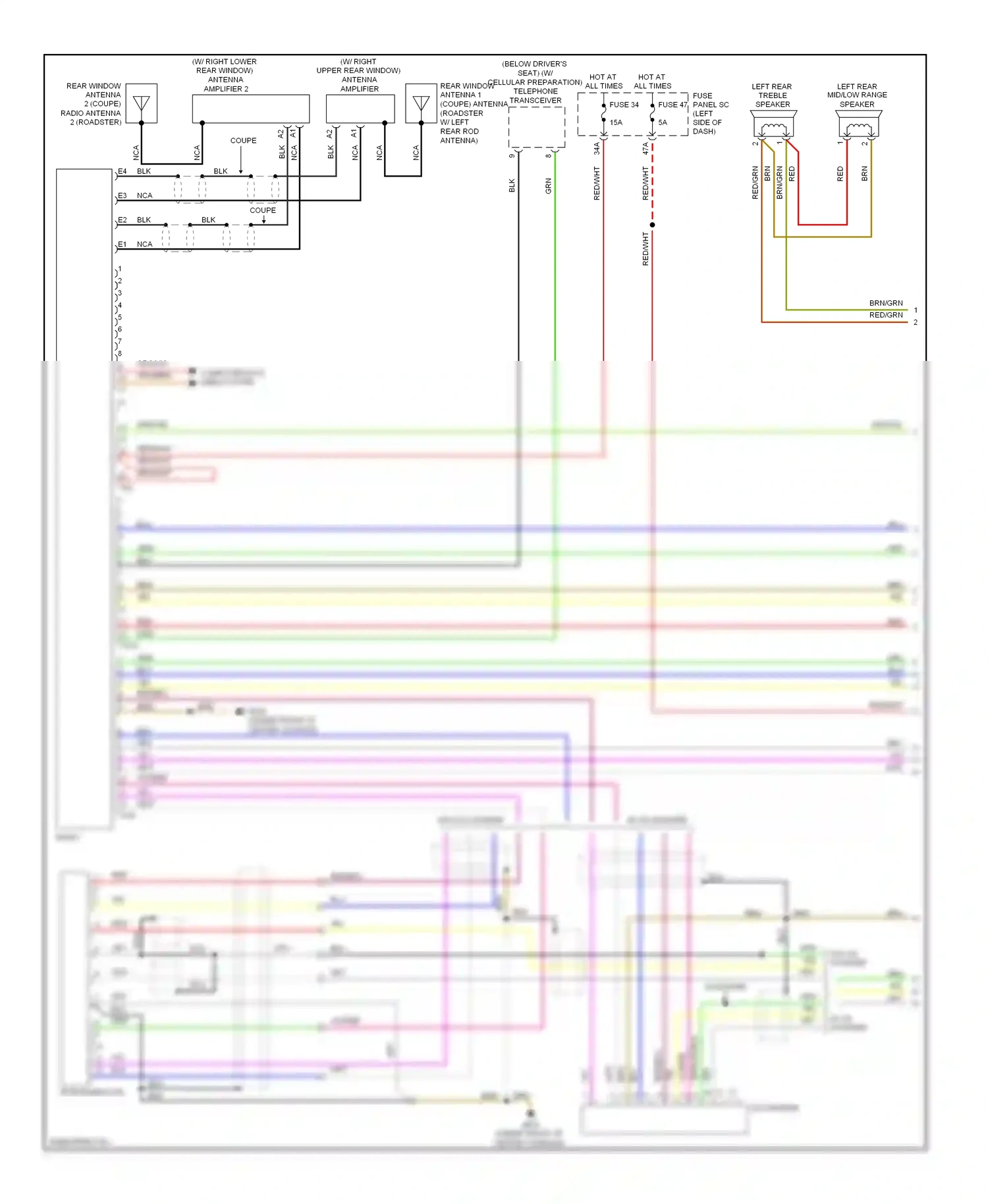 Wiring diagram gry for Audi TT 8J (2006-2010) (28 of 35)