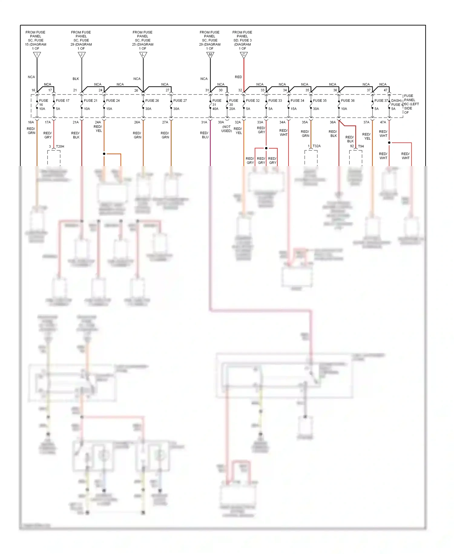 Wiring diagram gry for Audi TT 8J (2006-2010) (20 of 35)