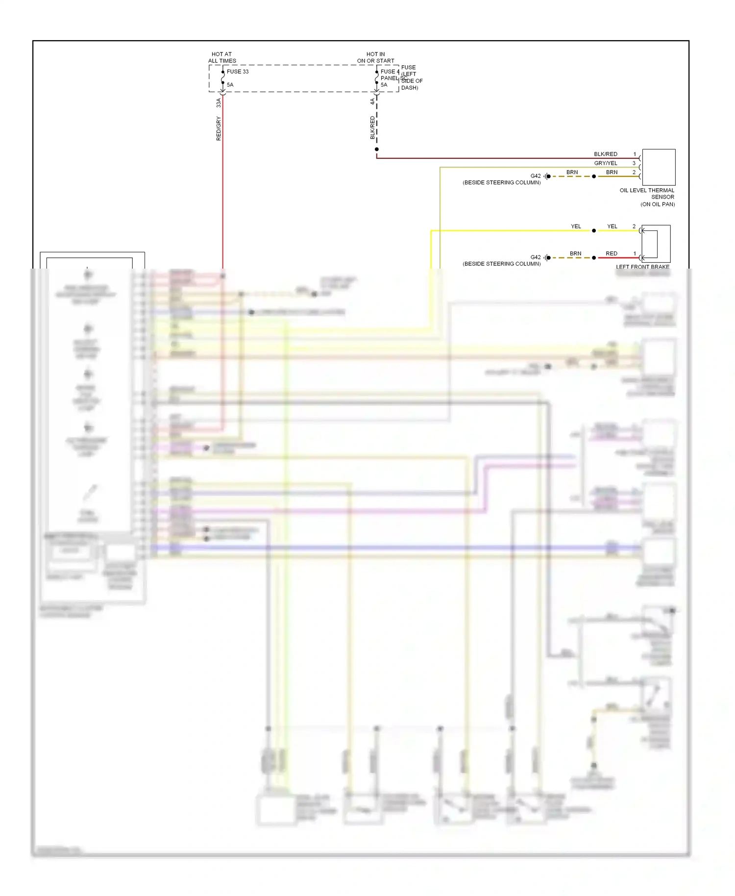 Wiring diagram gry for Audi TT 8J (2006-2010) (13 of 35)