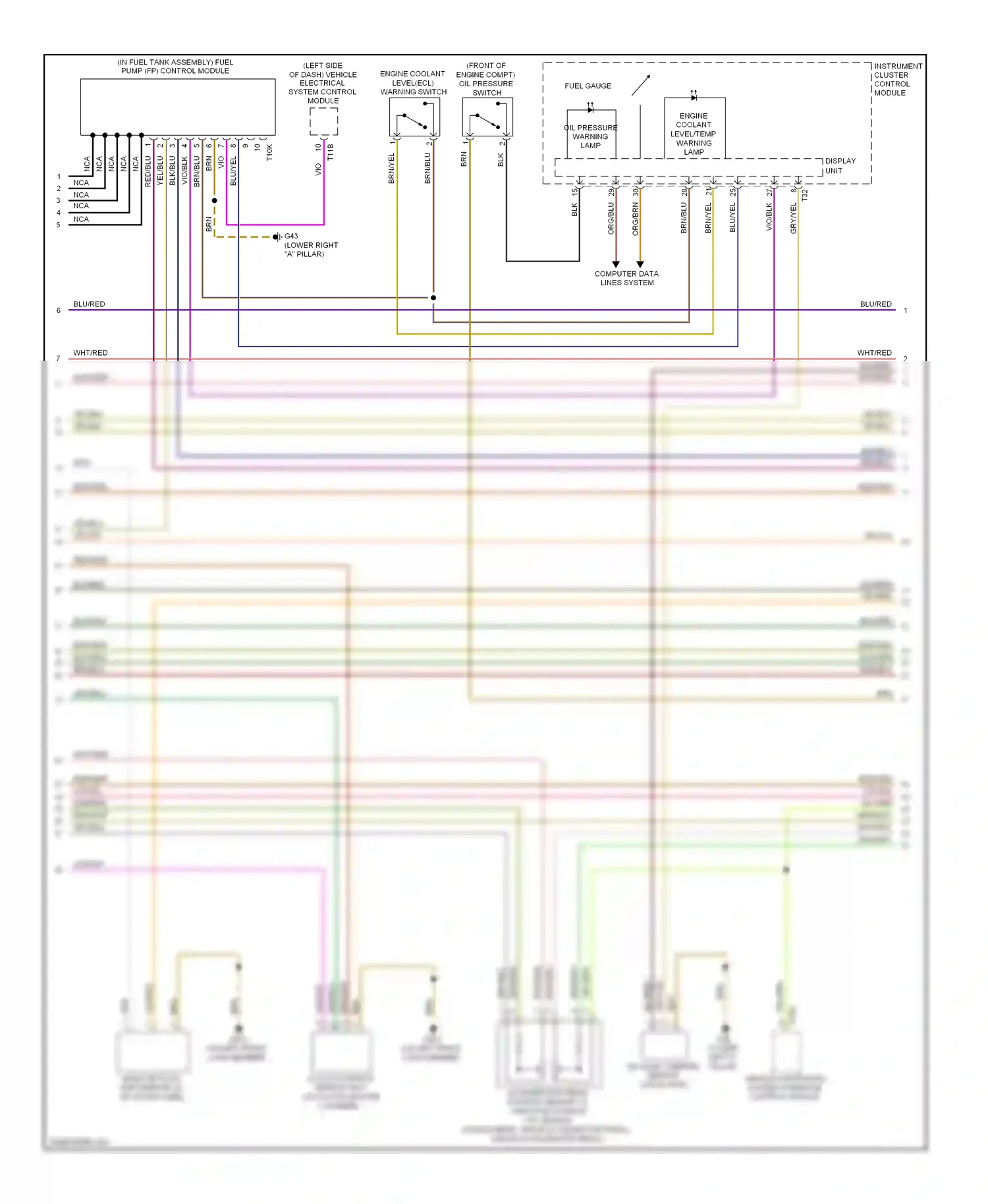 Wiring diagram red/blk for Audi TT 8J (2006-2010) (8 of 22)