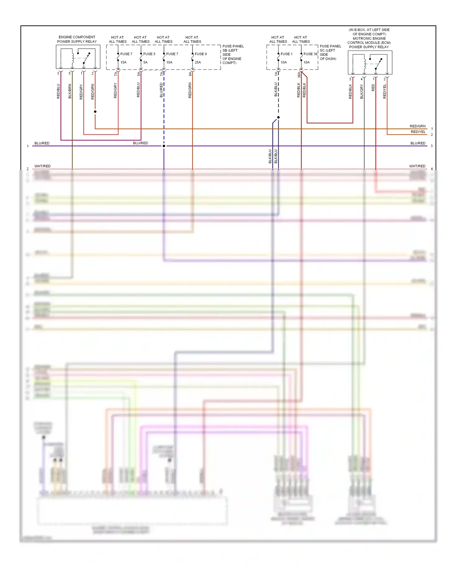 Wiring diagram red/gry for Audi TT 8J (2006-2010) (6 of 19)