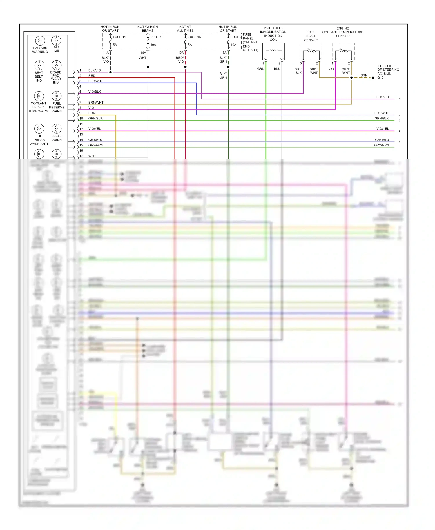 Wiring diagram blk/grn for Audi TT 8N facelift (2003-2006) (6 of 11)
