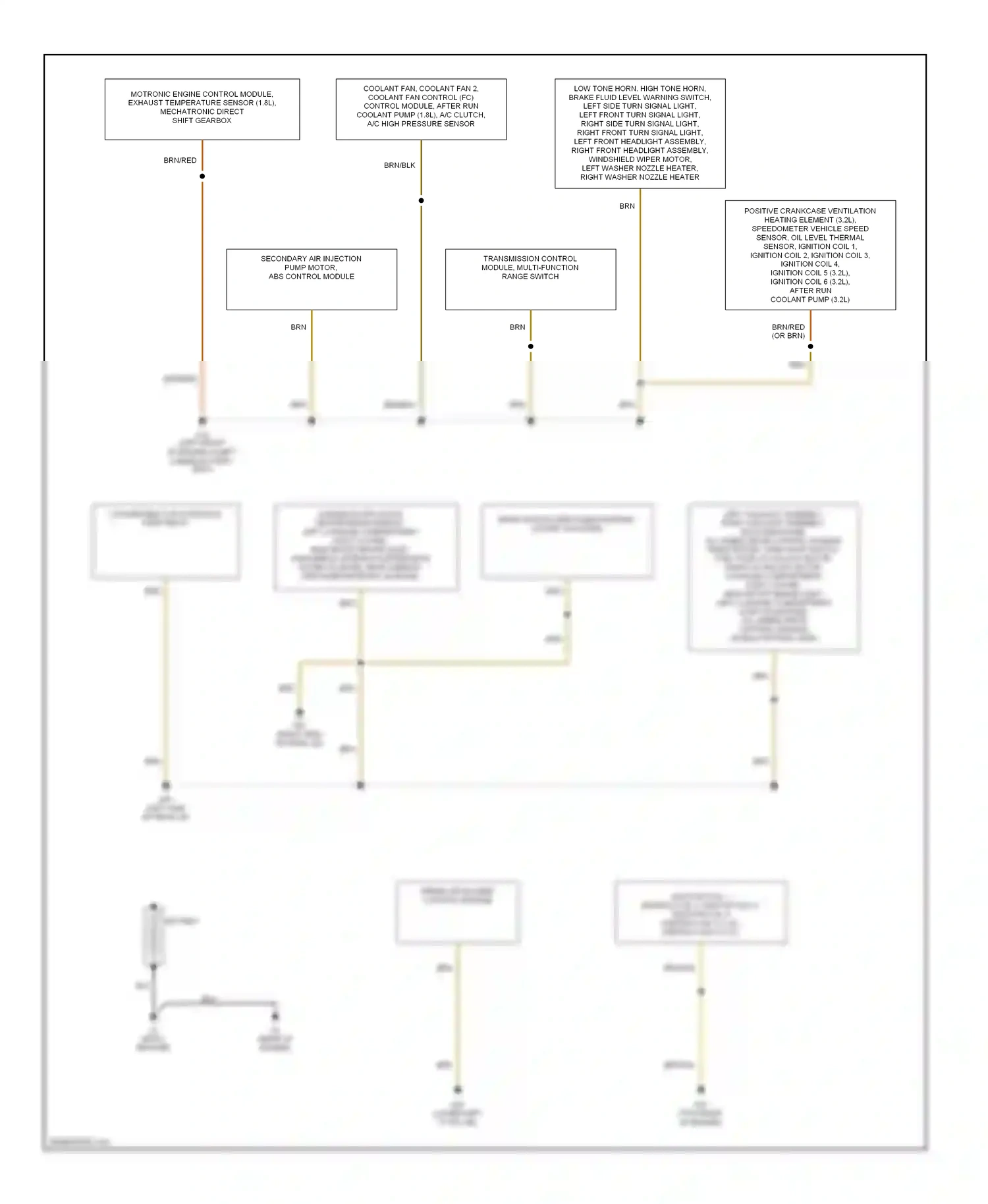 Wiring diagram brn for Audi TT 8N facelift (2003-2006) (23 of 57)