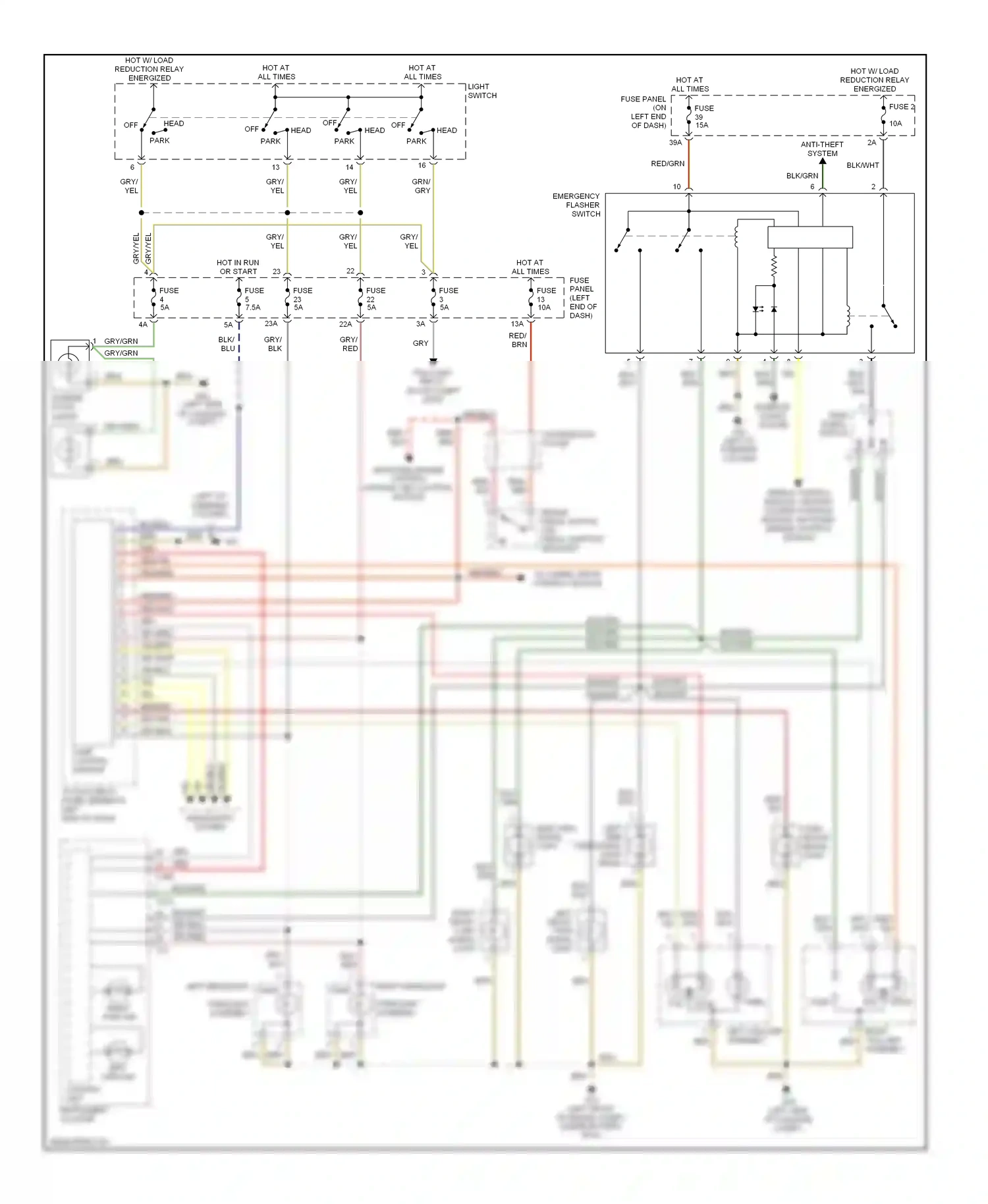 Wiring diagram brn for Audi TT 8N facelift (2003-2006) (22 of 57)