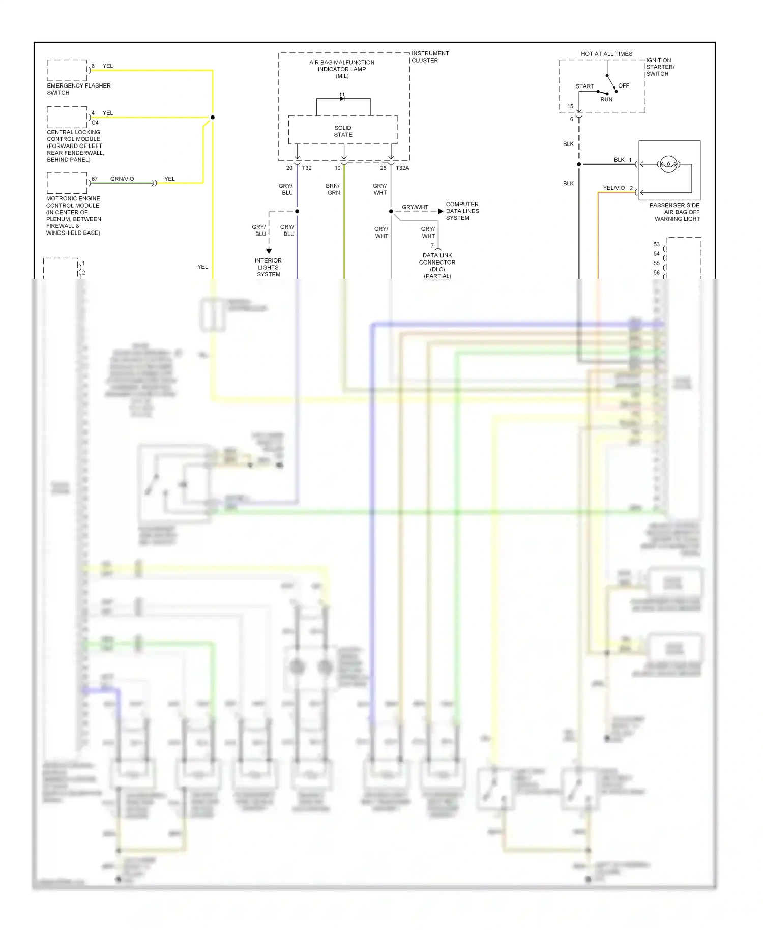 Wiring diagram solid state for Audi TT 8N facelift (2003-2006) (7 of 7)