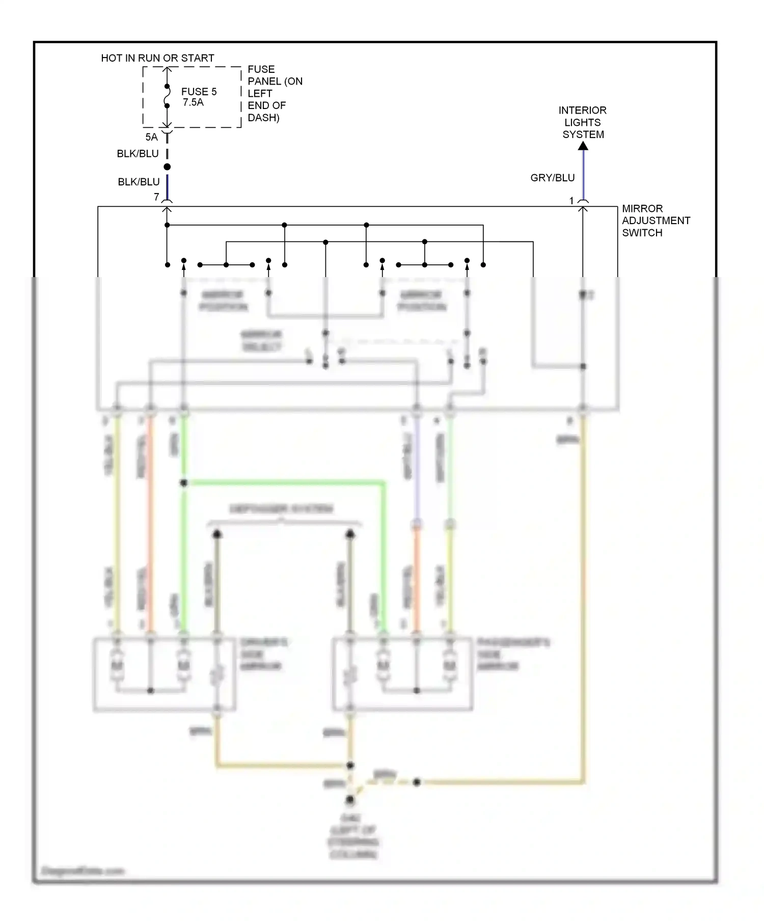 Wiring diagram wht/blu for Audi TT 8N facelift (2003-2006) (4 of 7)