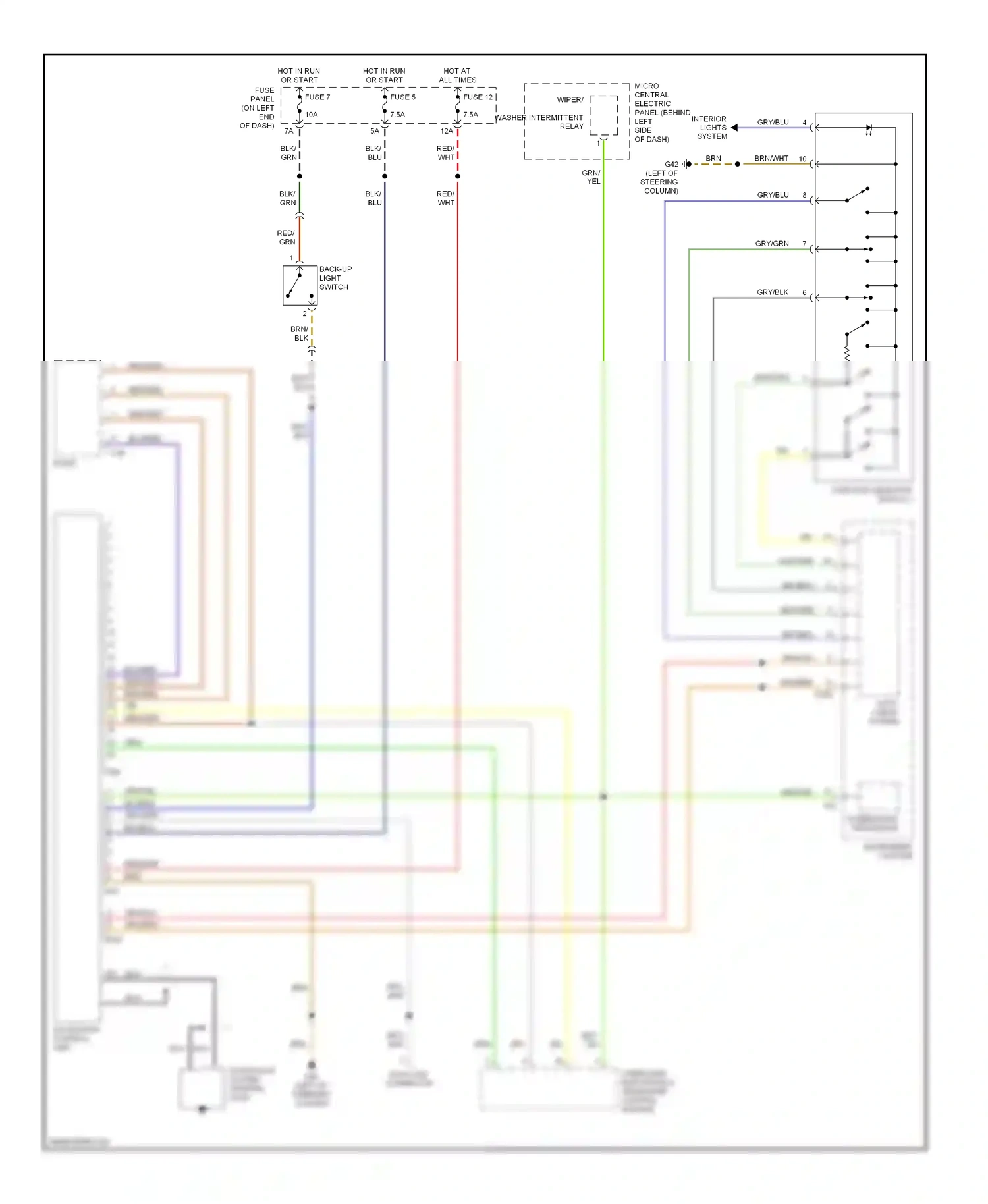 Wiring diagram wht/grn for Audi TT 8N facelift (2003-2006) (7 of 9)