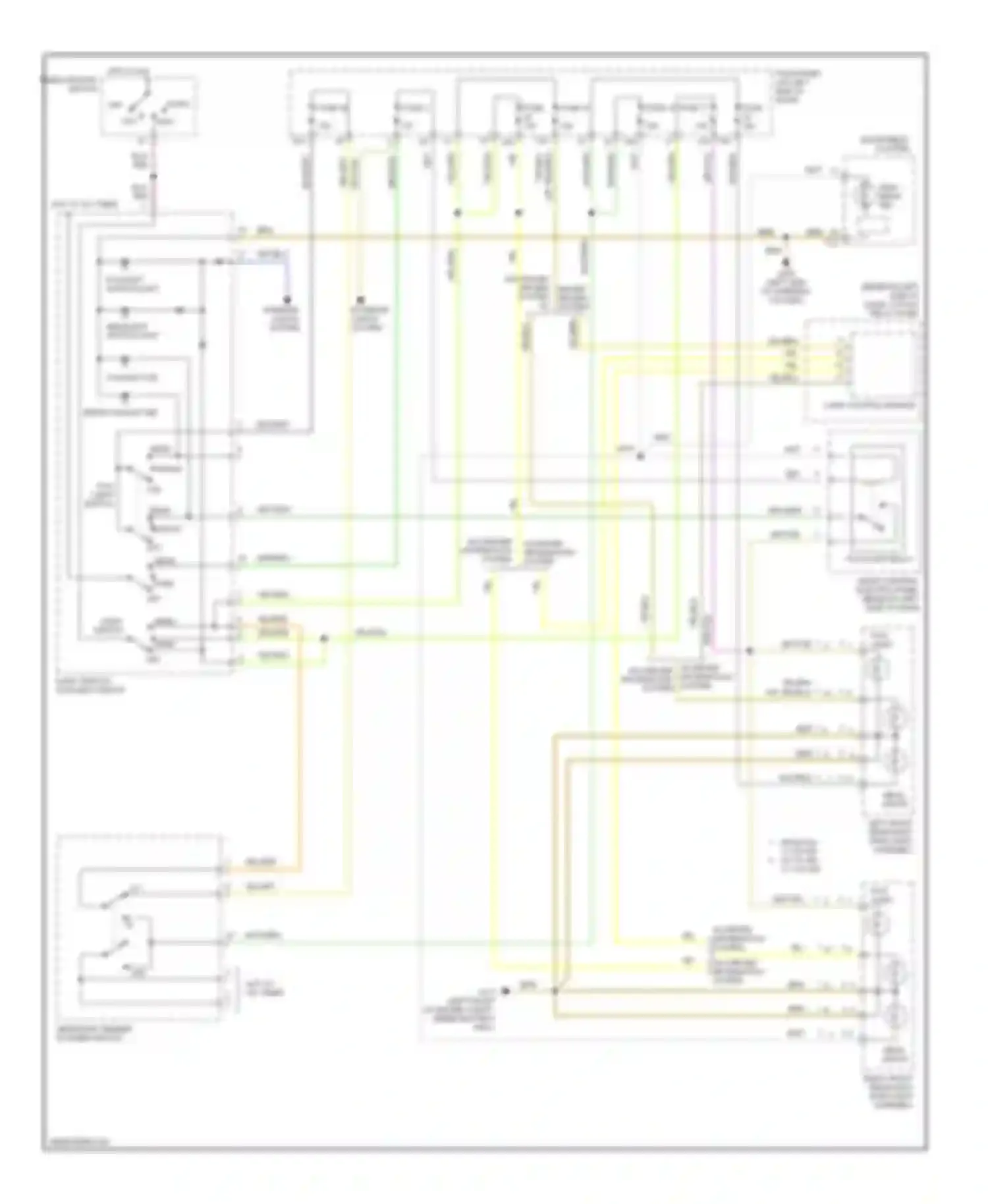 TT Audi 8N (1998-2003): Headlamps circuit, with drl