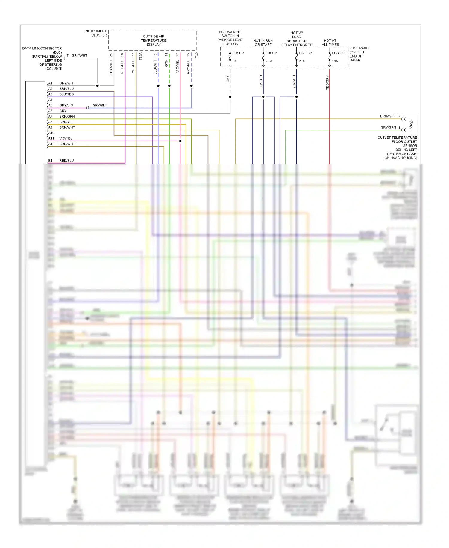 Wiring diagram gry/vio for Audi TT 8N (1998-2003) (2 of 9)