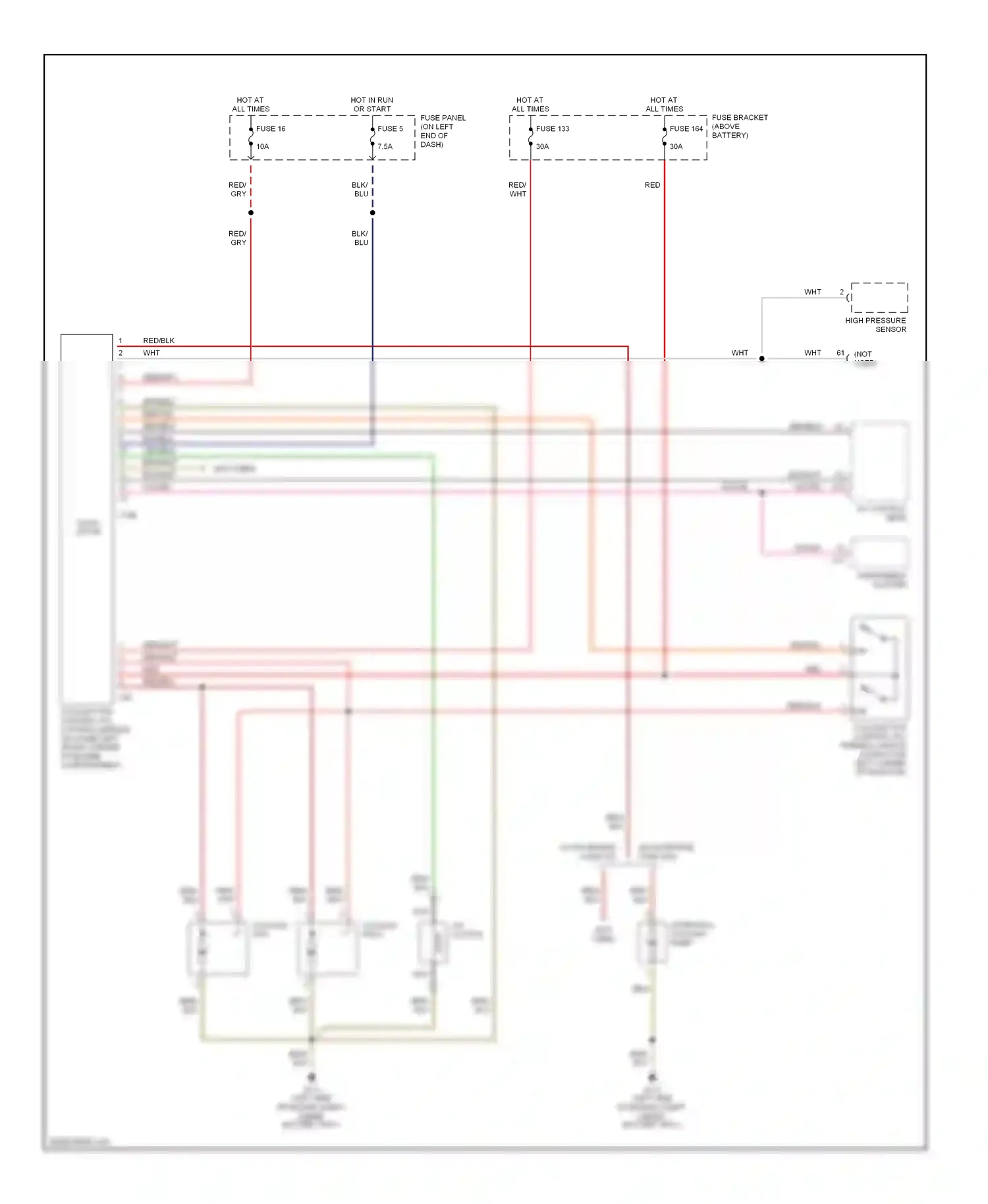 Wiring diagram solid state for Audi TT 8N (1998-2003) (3 of 7)