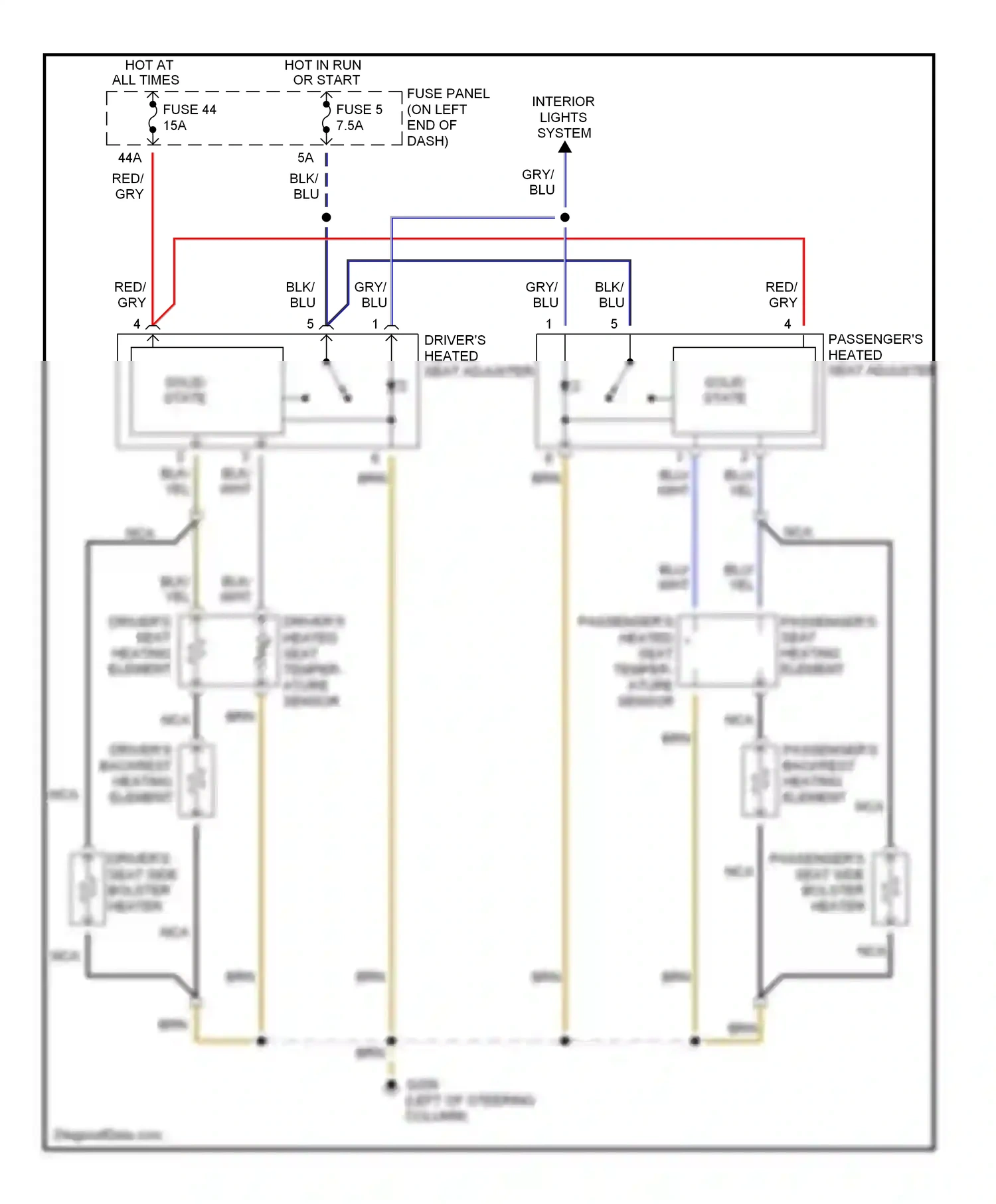 Wiring diagram wht for Audi TT 8N (1998-2003) (32 of 36)