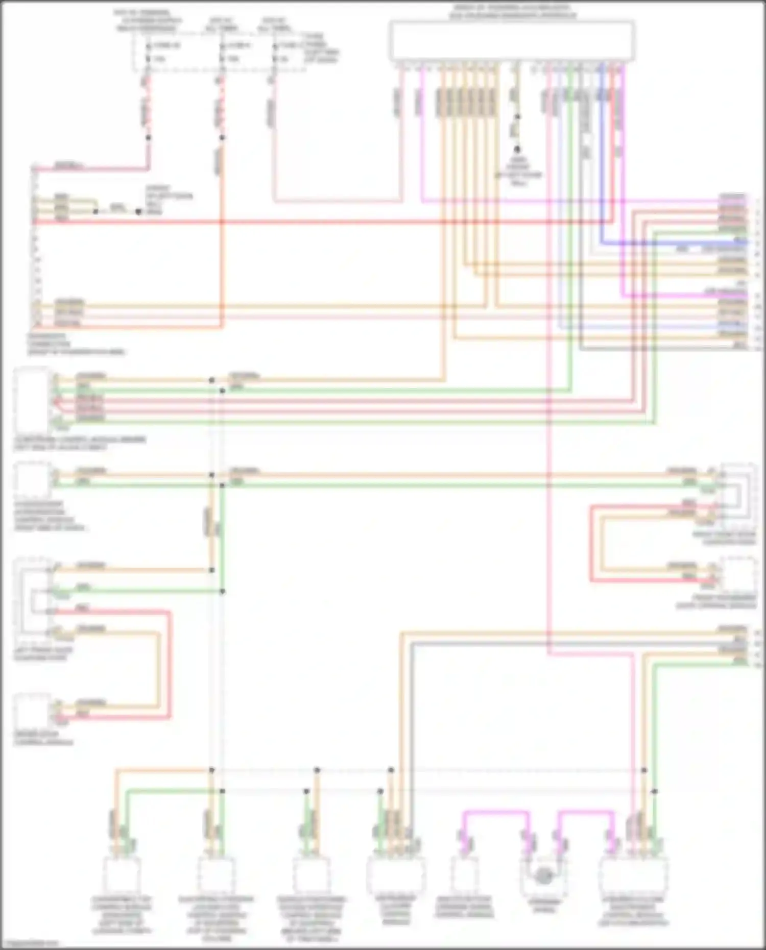 TT Audi 8S facelift (2018-2024): Computer data lines circuit (1 of 4)