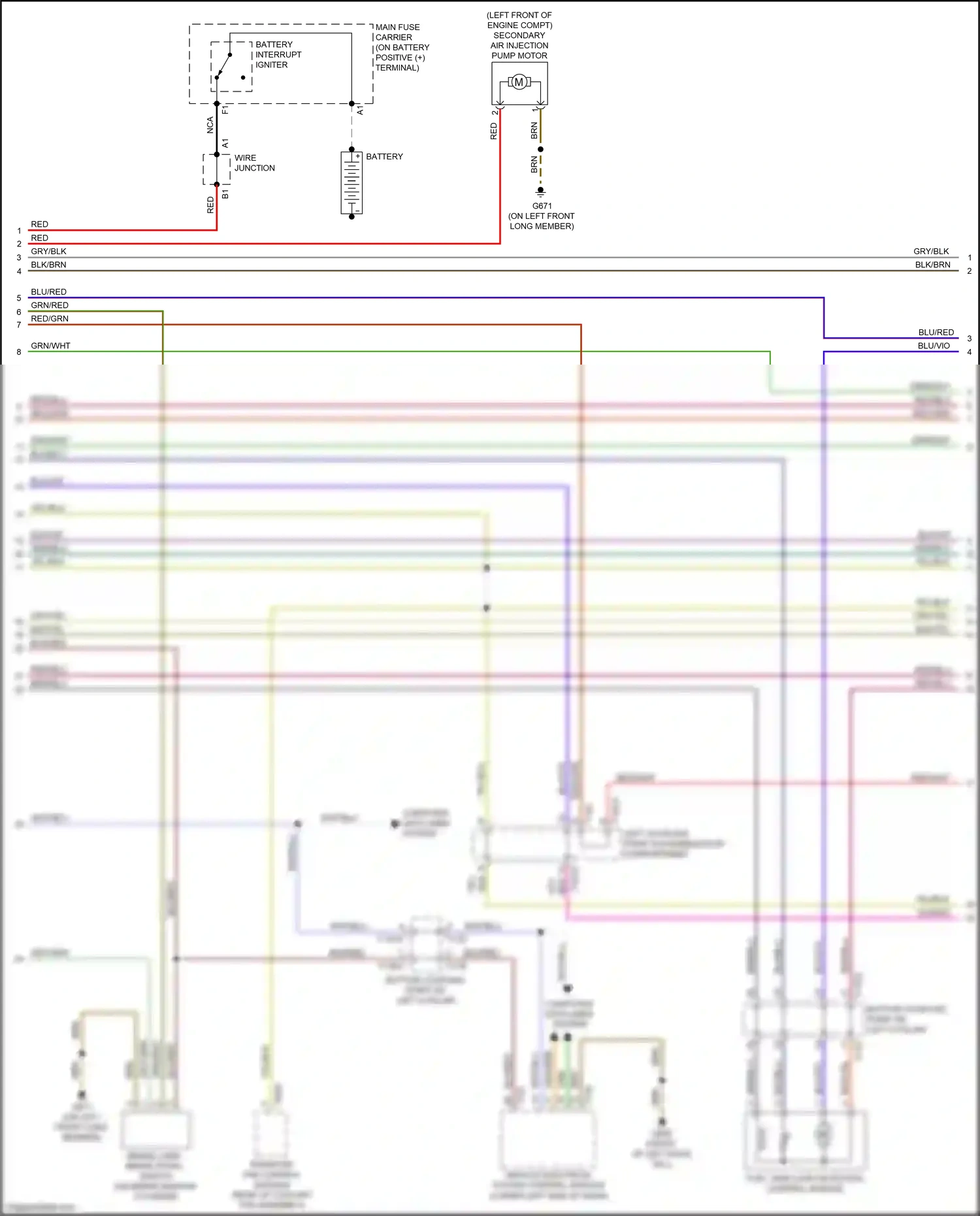 Wiring diagram blk/brn for Audi TT 8S facelift (2018-2024) (6 of 21)