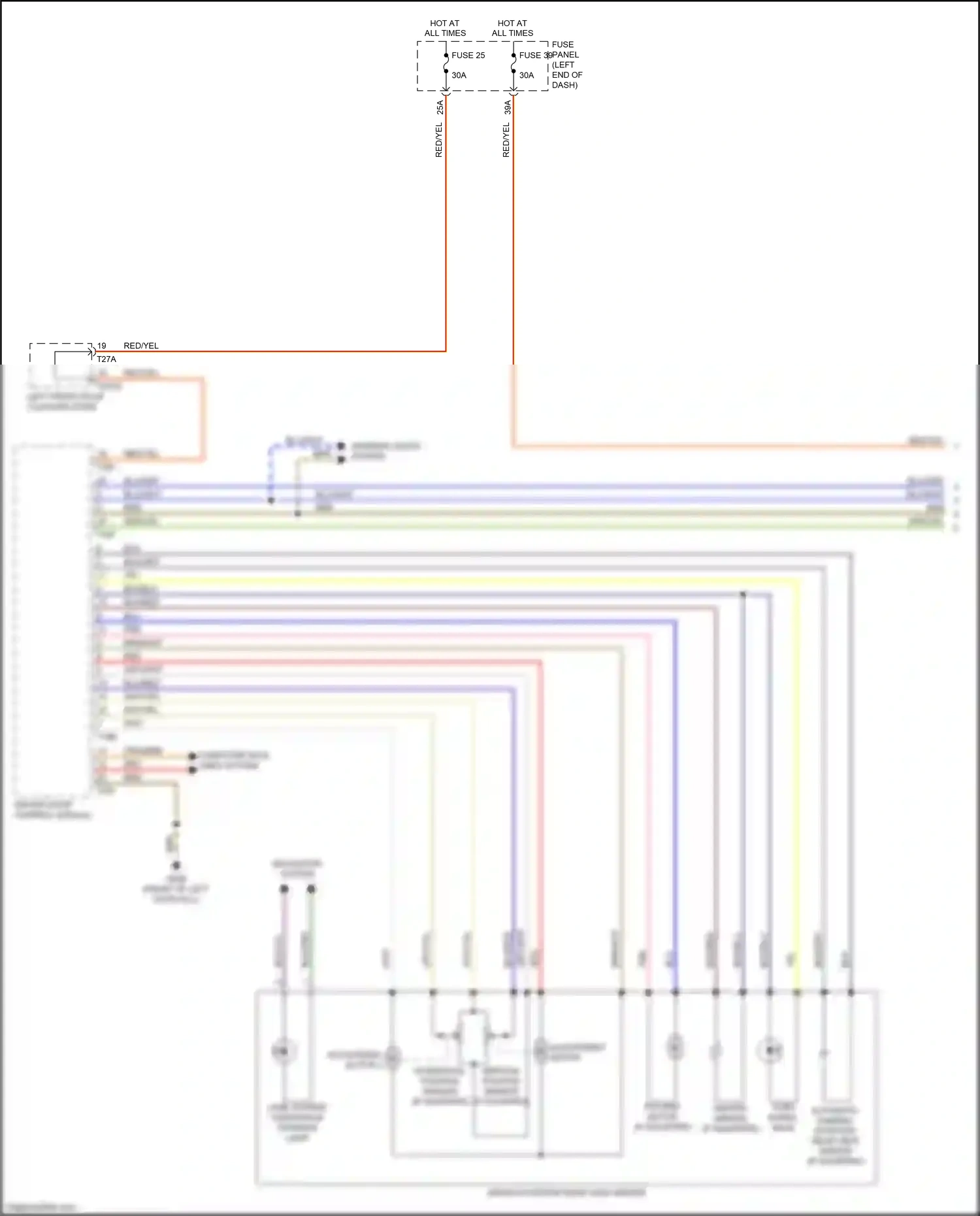 Wiring diagram blk/red for Audi TT 8S facelift (2018-2024) (6 of 42)