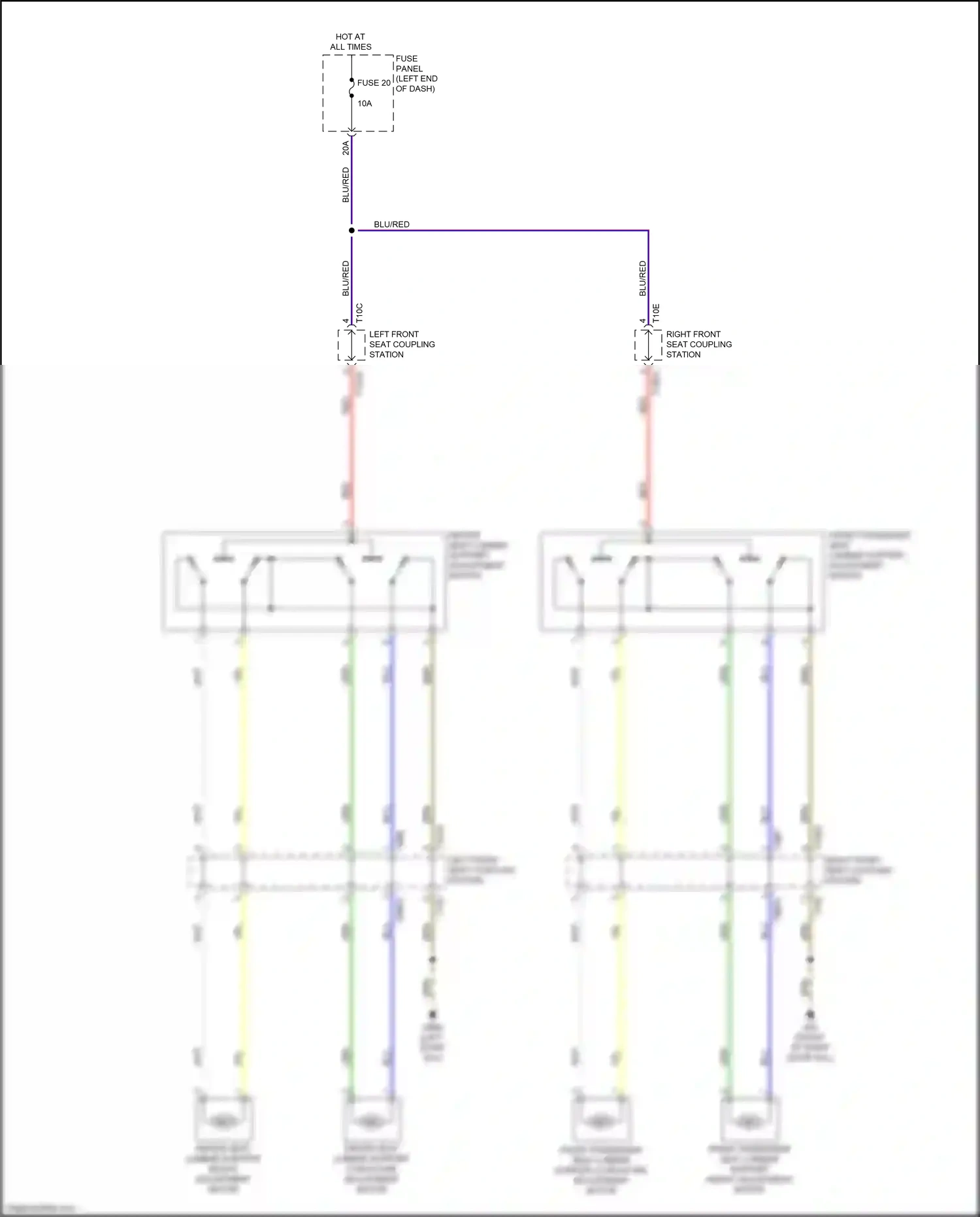 Wiring diagram blu for Audi TT 8S facelift (2018-2024) (16 of 69)