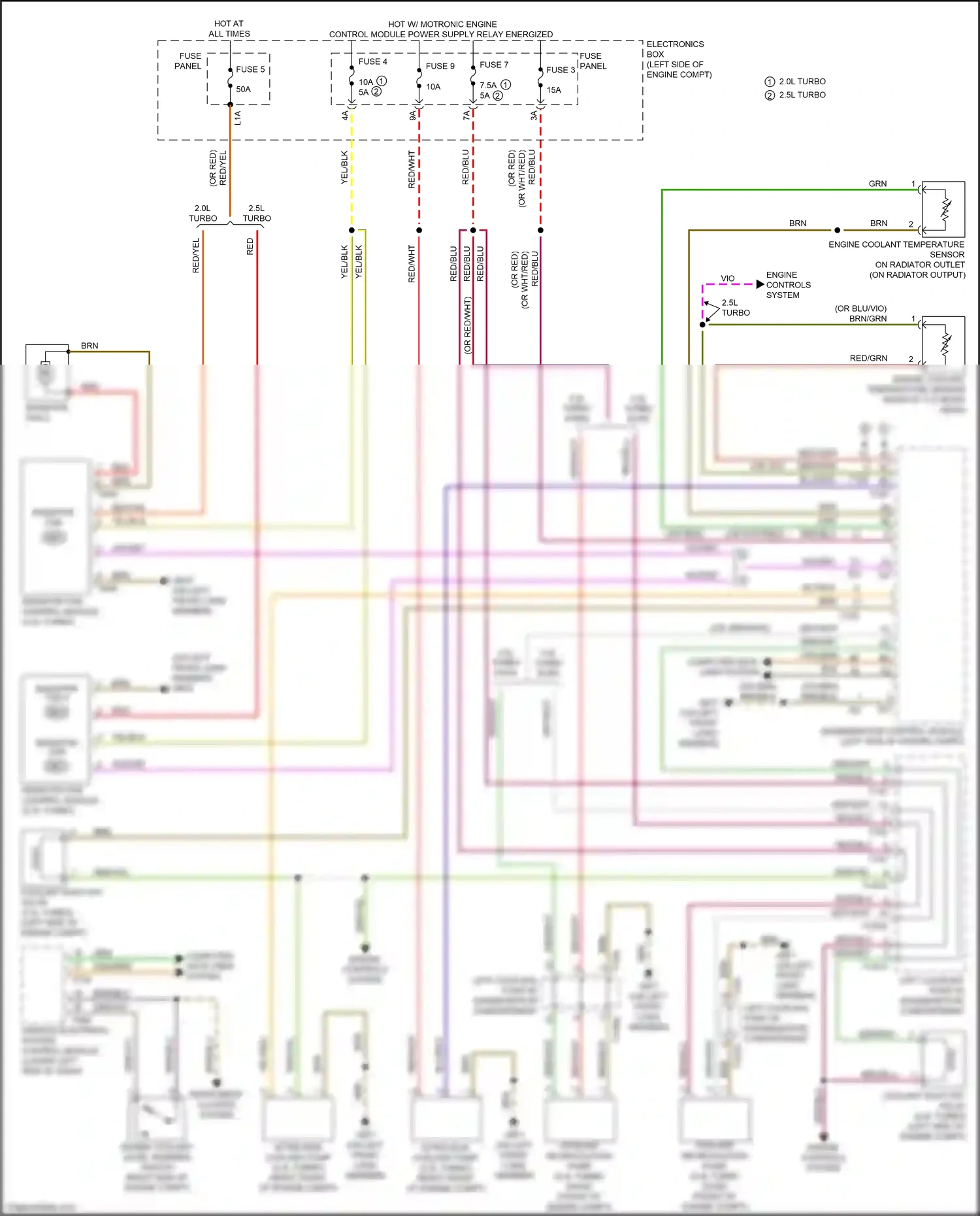 Wiring diagram brn/blu for Audi TT 8S facelift (2018-2024) (3 of 46)