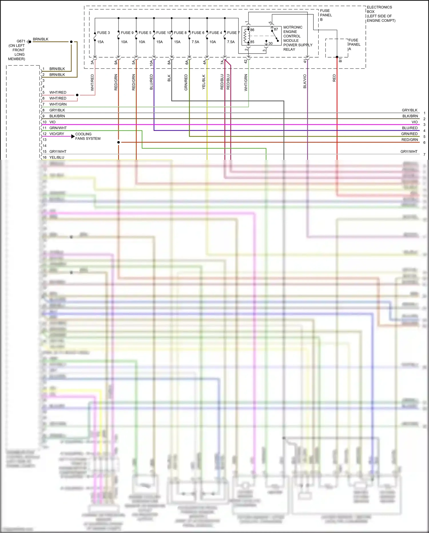 Wiring diagram gry for Audi TT 8S facelift (2018-2024) (45 of 49)
