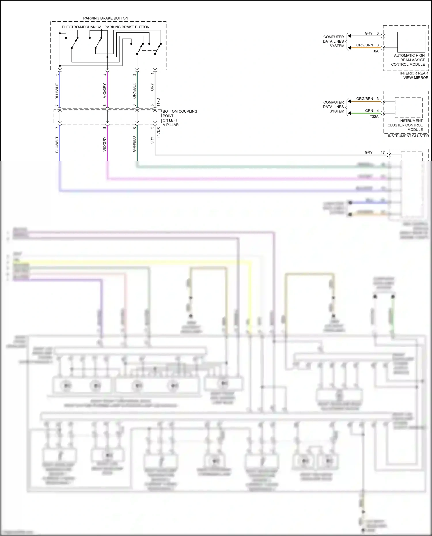 Wiring diagram gry for Audi TT 8S facelift (2018-2024) (28 of 49)